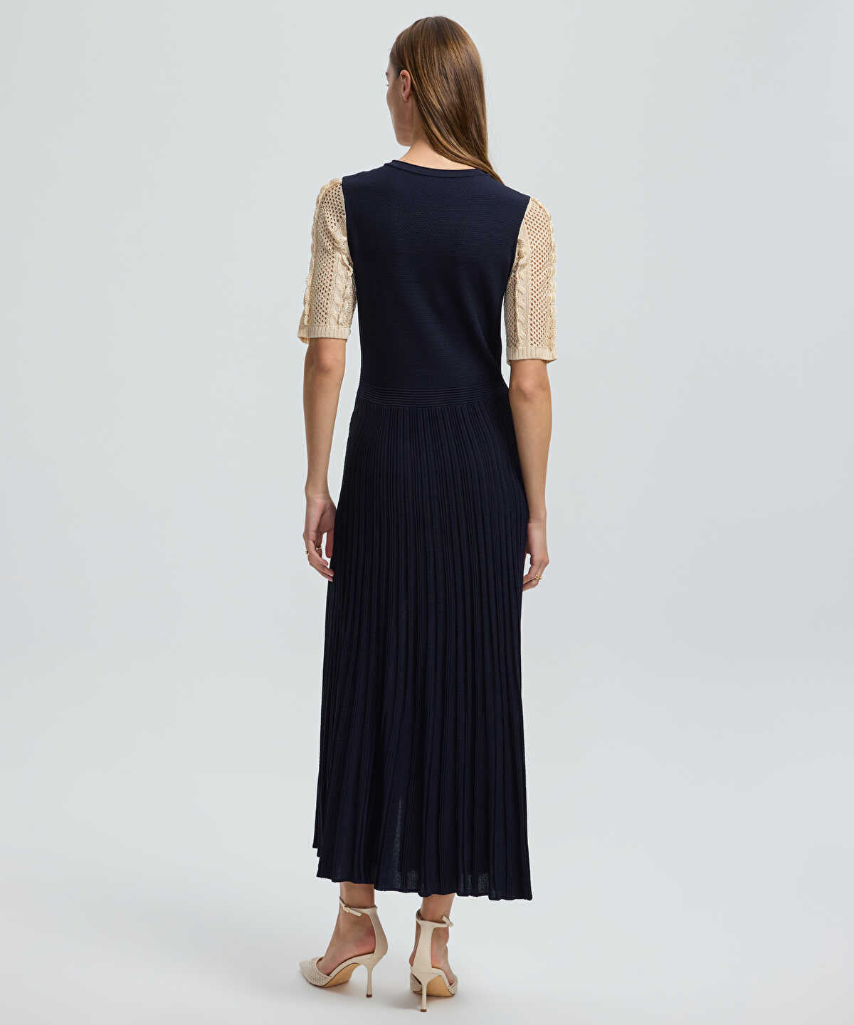 Color-Block Knit Dress