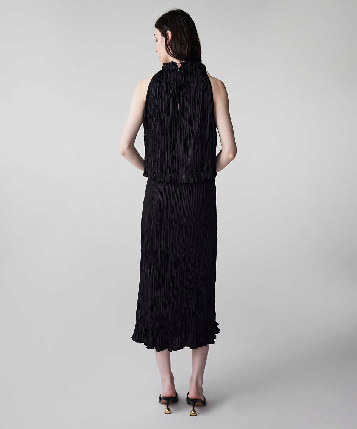 Textured Embellished Dress