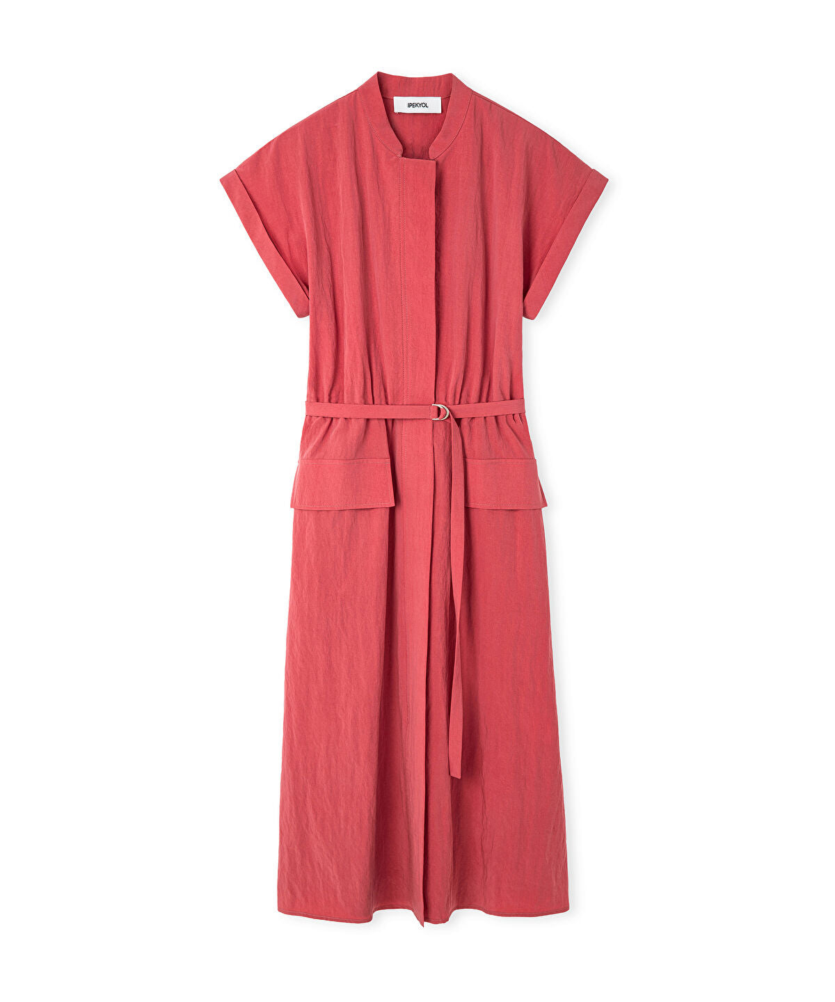 Belted Shirt Dress