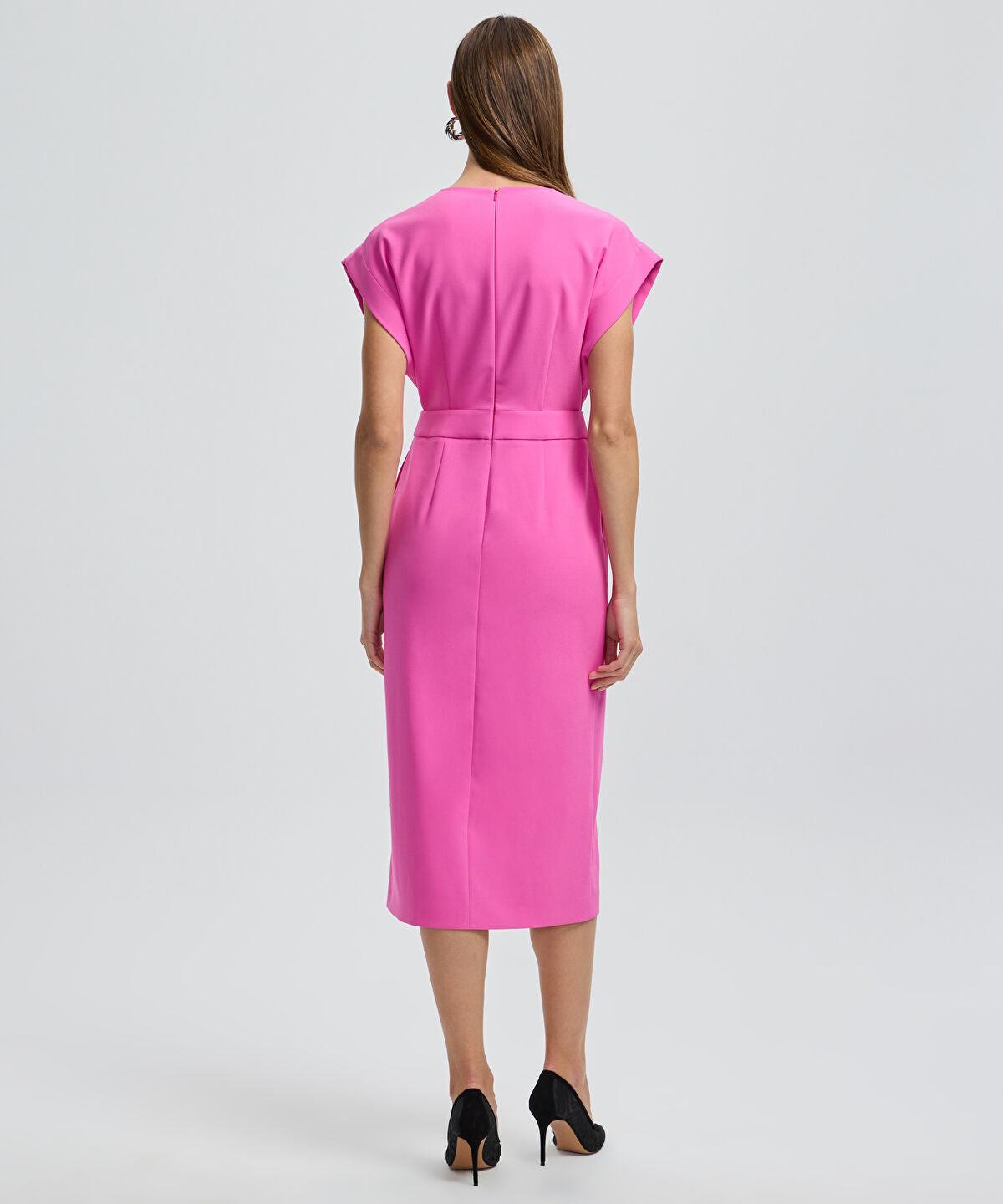 Crystal Button Dress