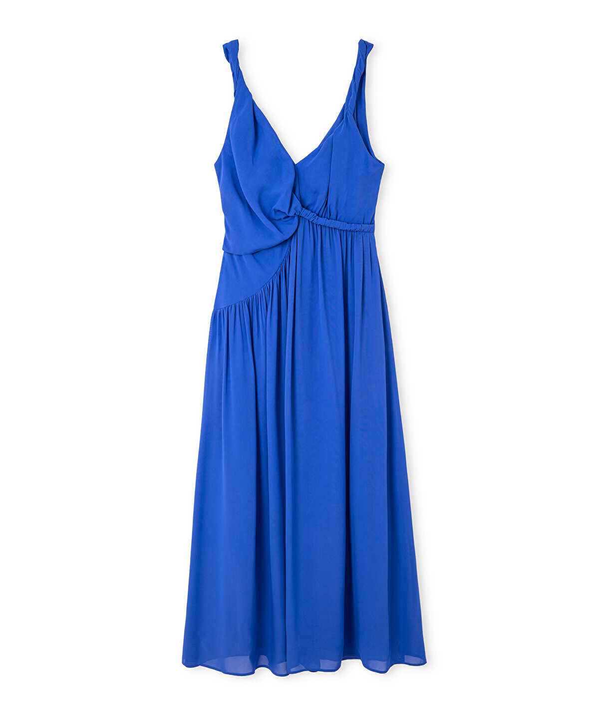 Asymmetric Viscose Dress