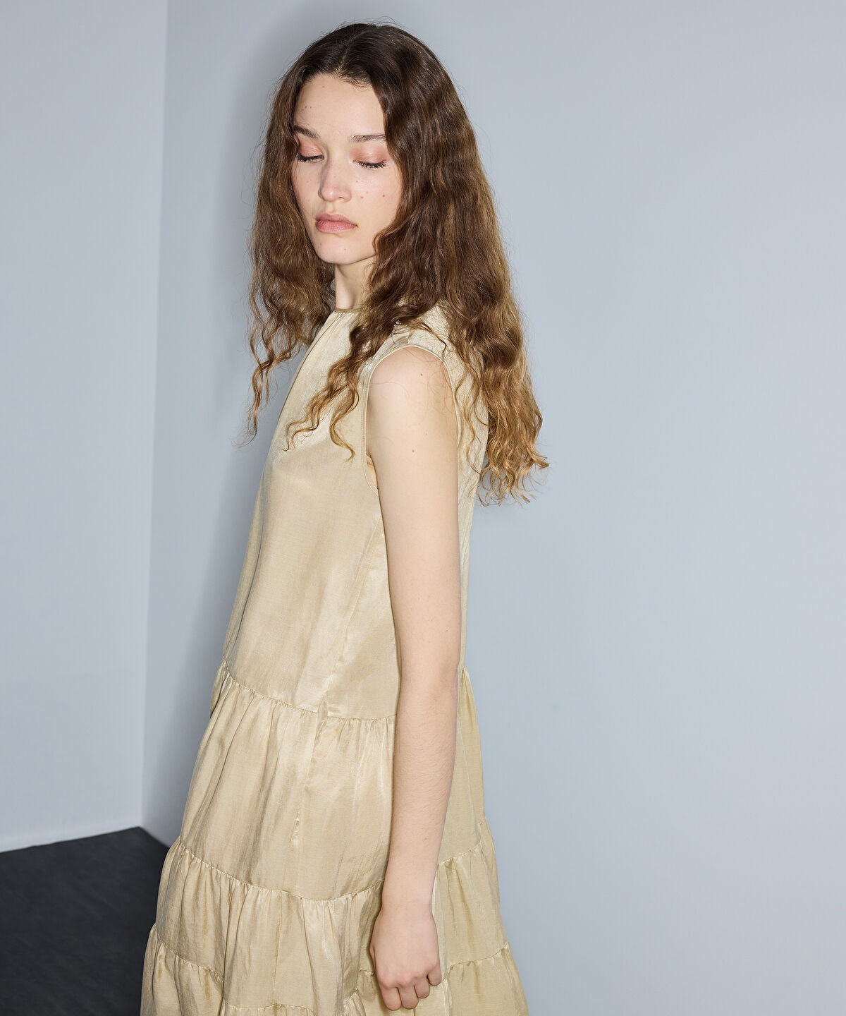 Tiered Midi Dress