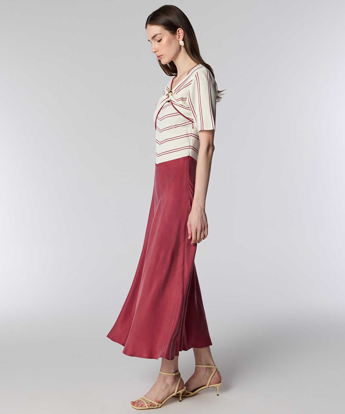 Mixed Layered Dress