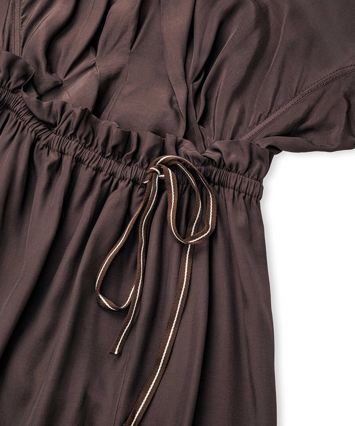 Belted Viscose Dress