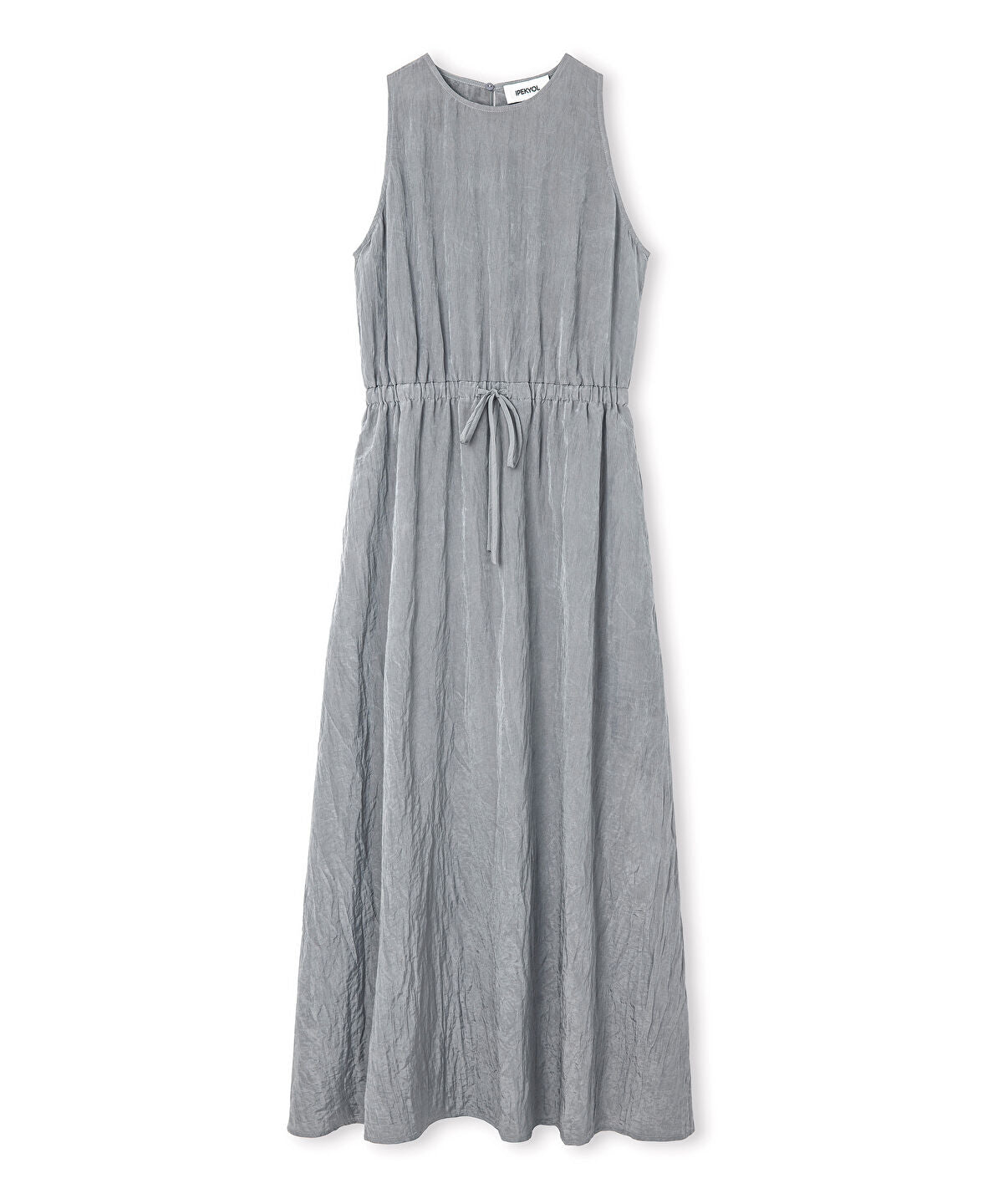 Crinkled-Texture Dress