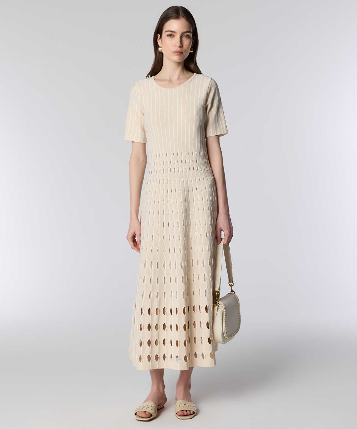 Cutout Knit Dress