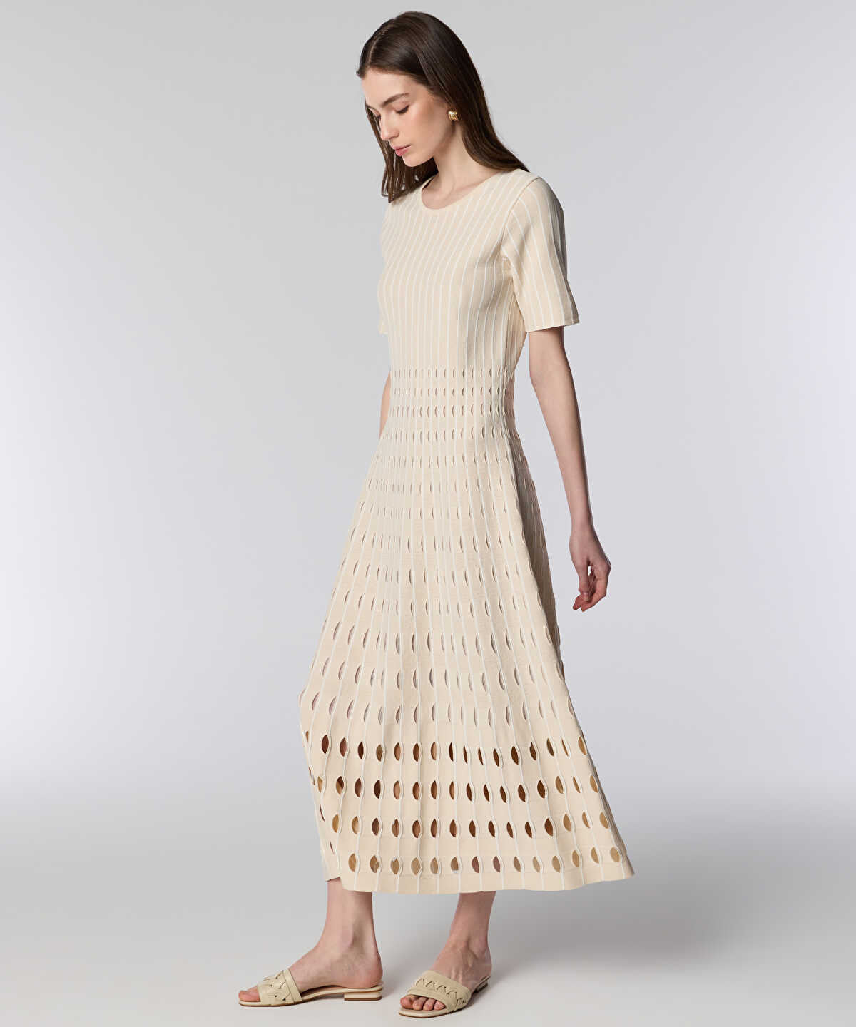 Cutout Knit Dress