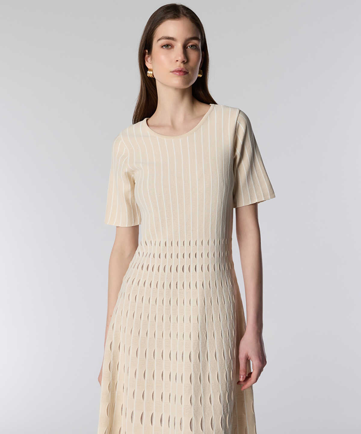 Cutout Knit Dress