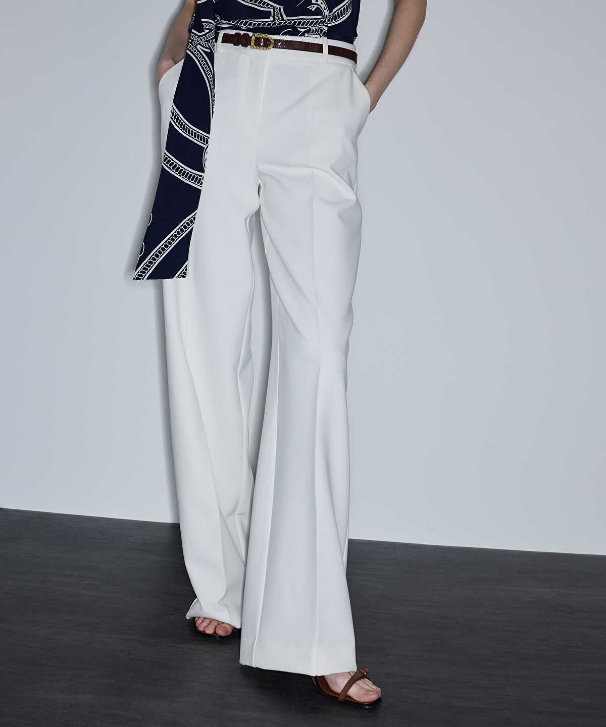 Wide-Leg Trousers