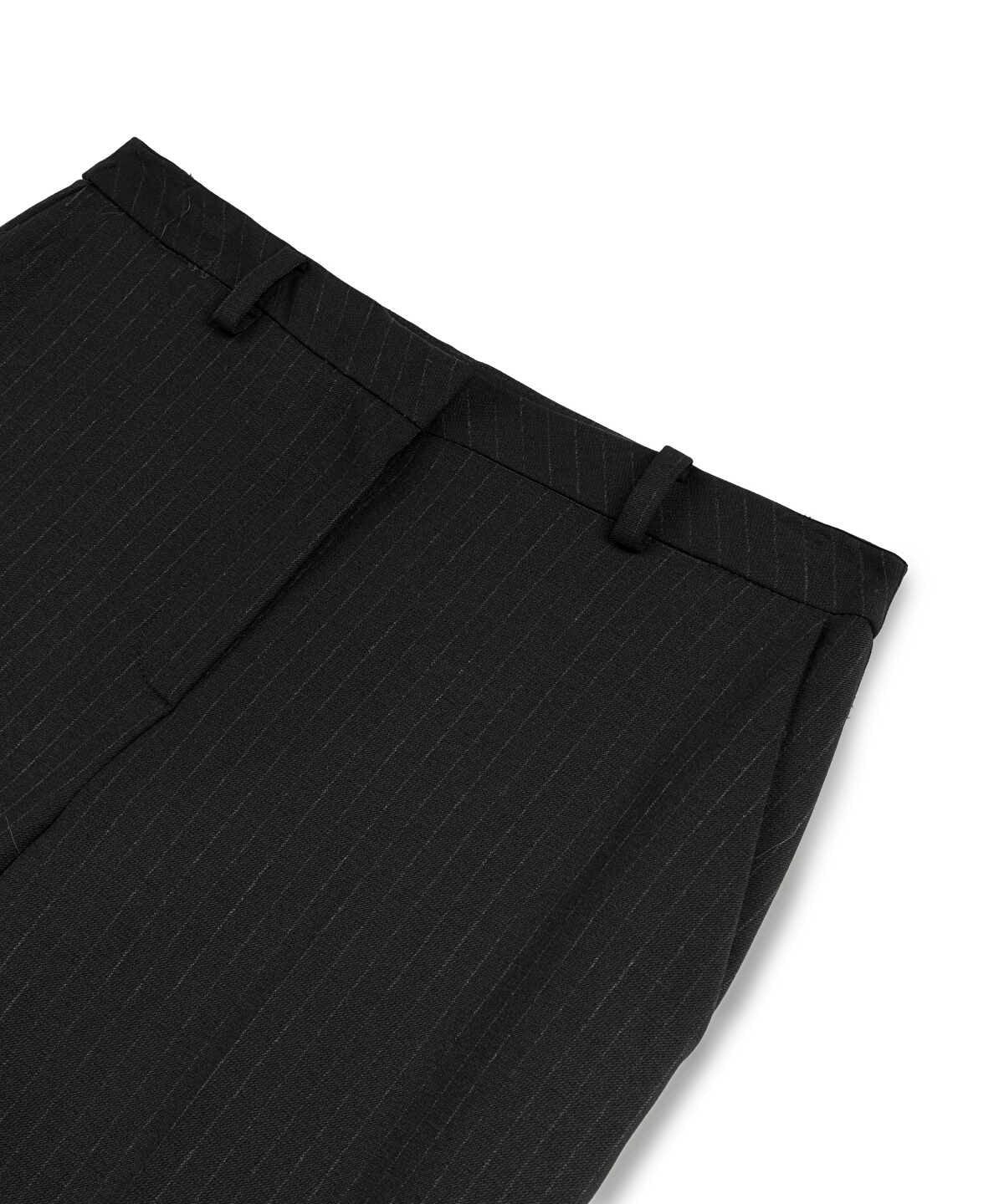 Striped Wide-Leg Trousers