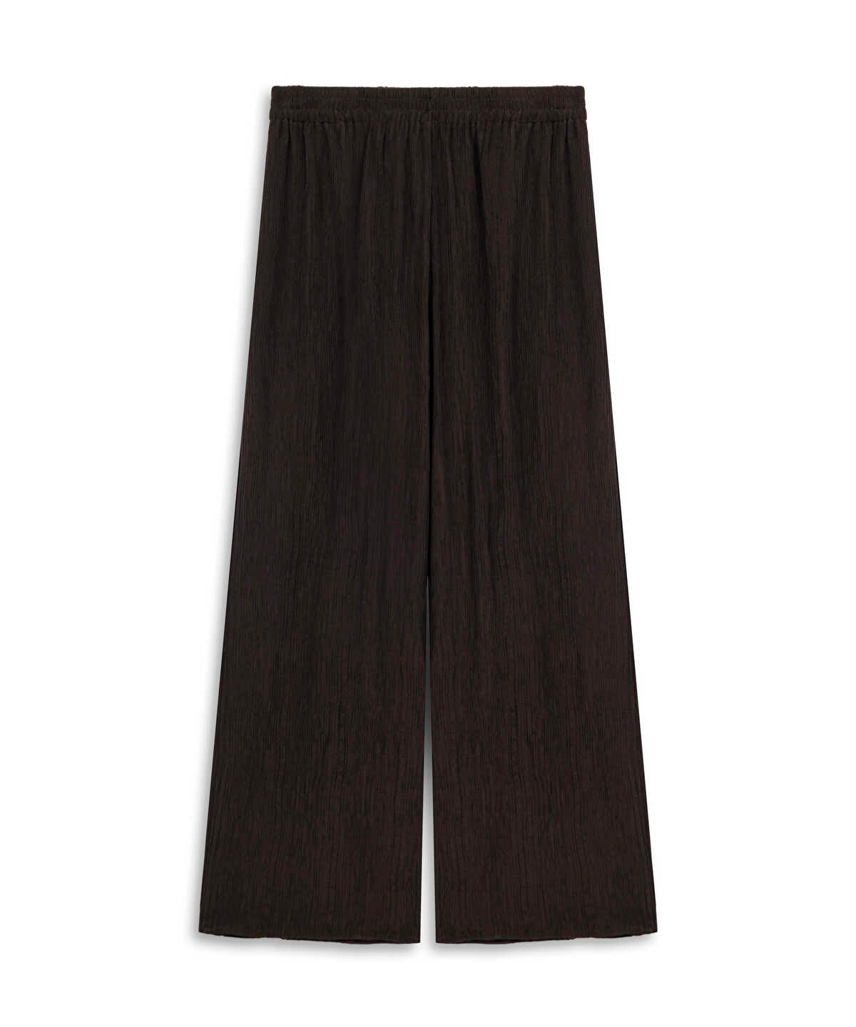 Crinkle-Effect Trousers