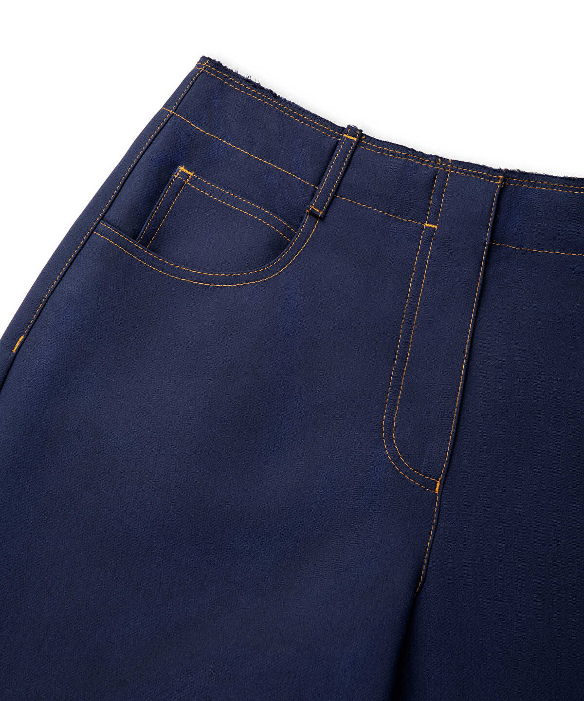 Belted Wide-Leg Trousers