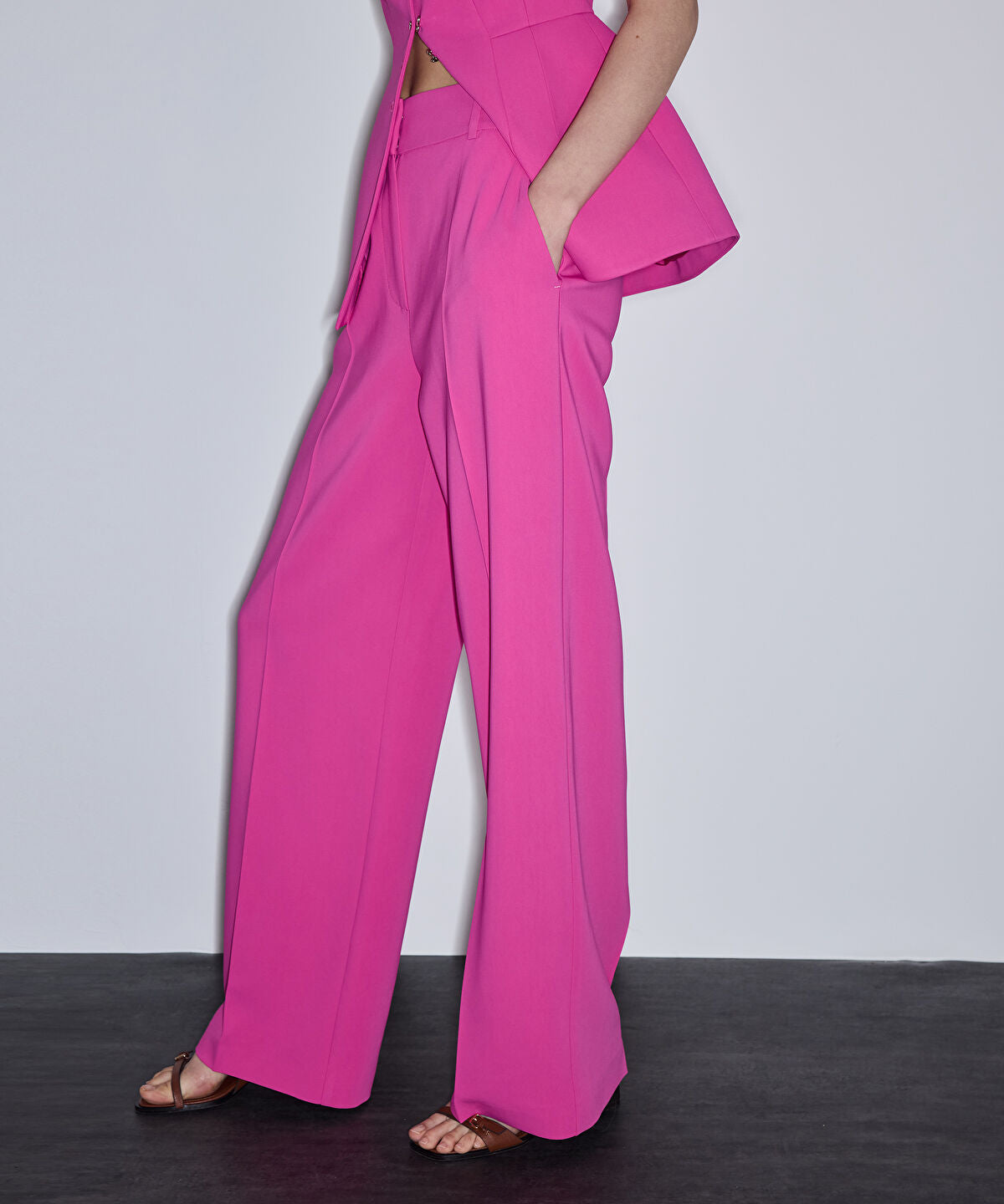 Wide-Leg Trousers