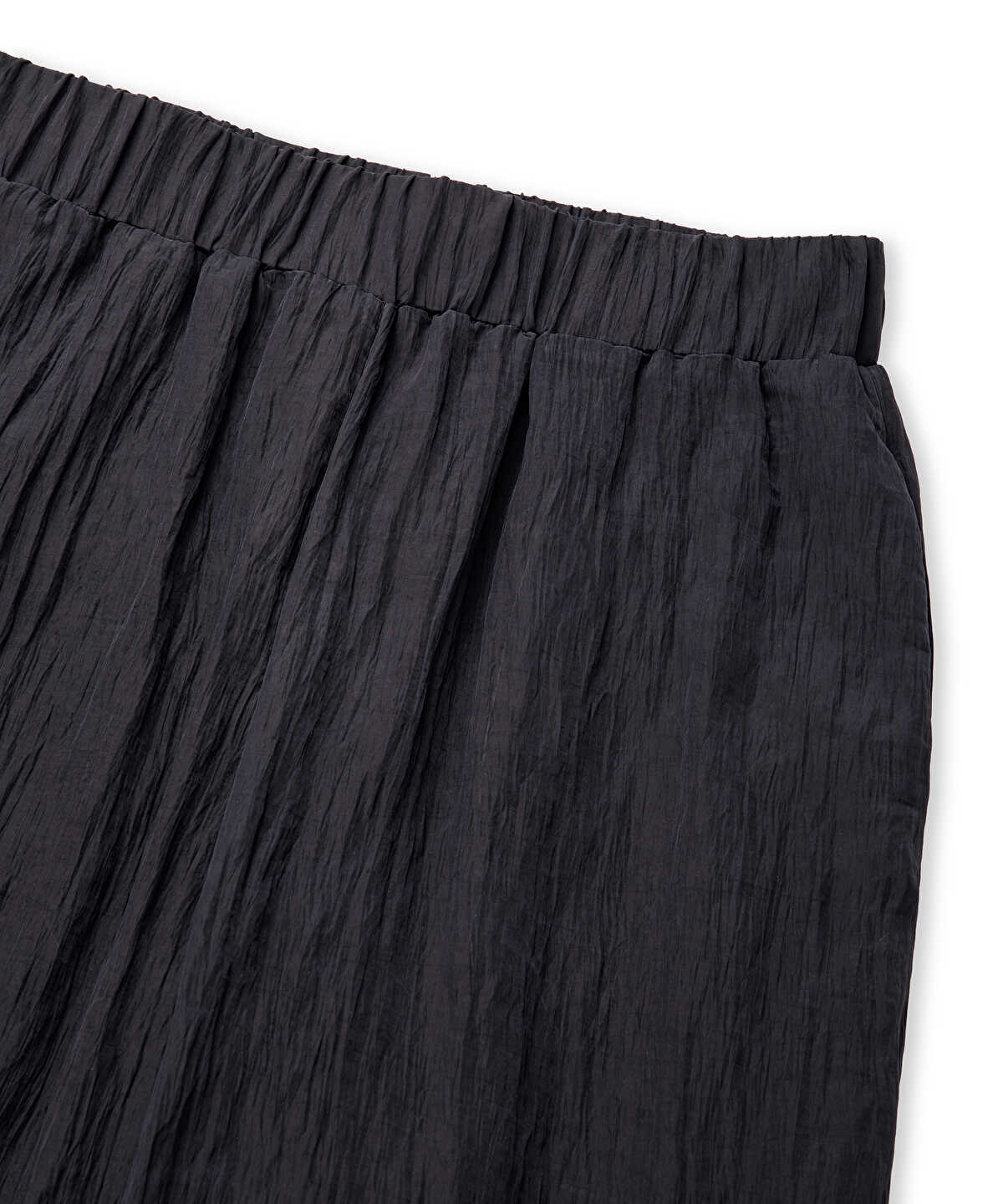 Crinkle-Effect Trousers