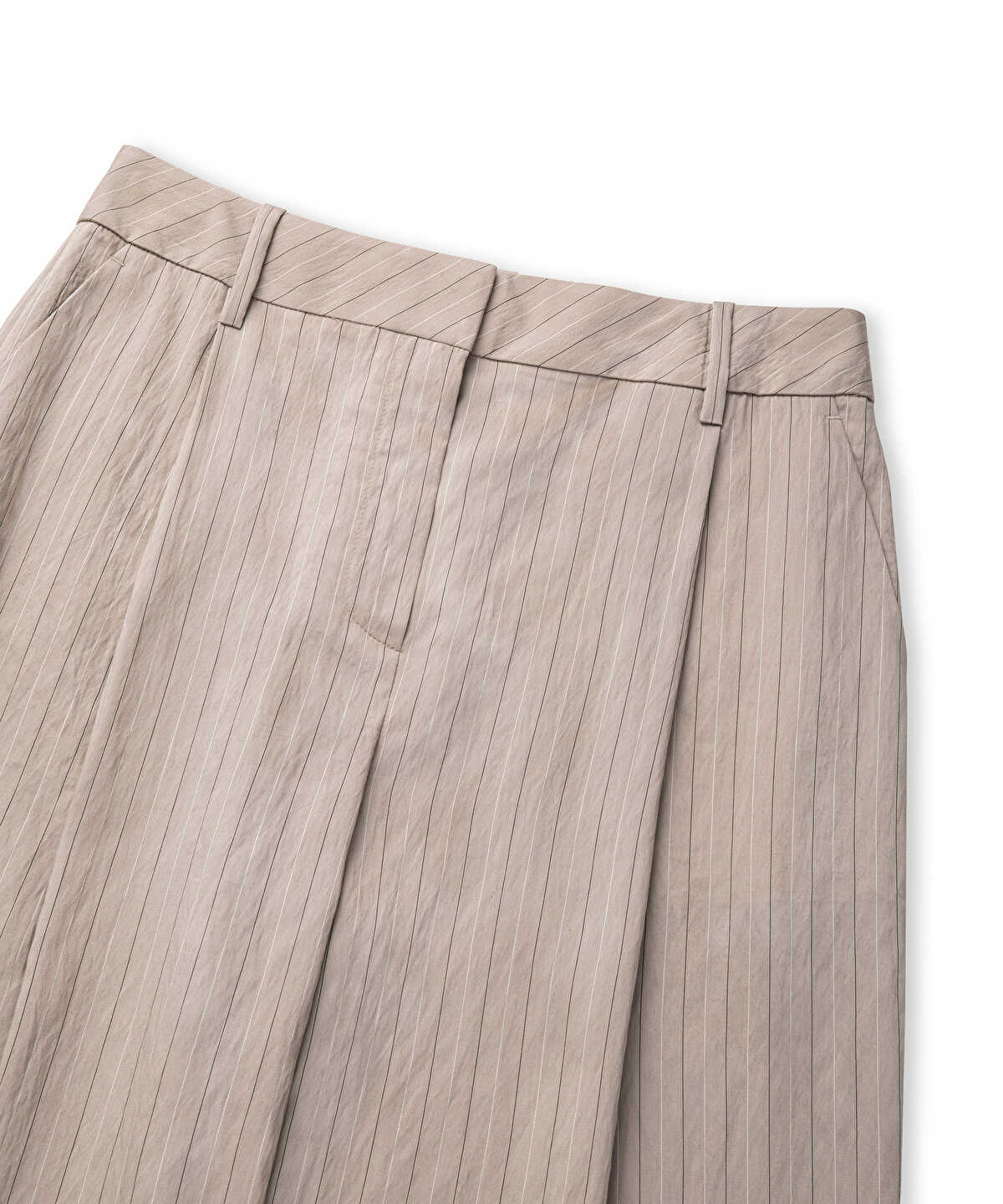 Striped Jacquard Trousers
