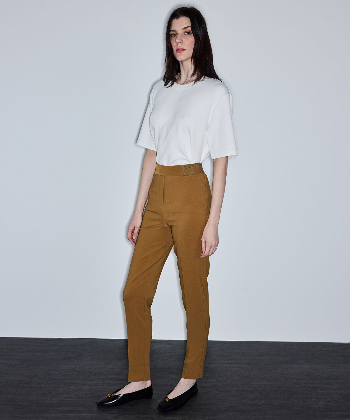 Trousers with Lurex Thread