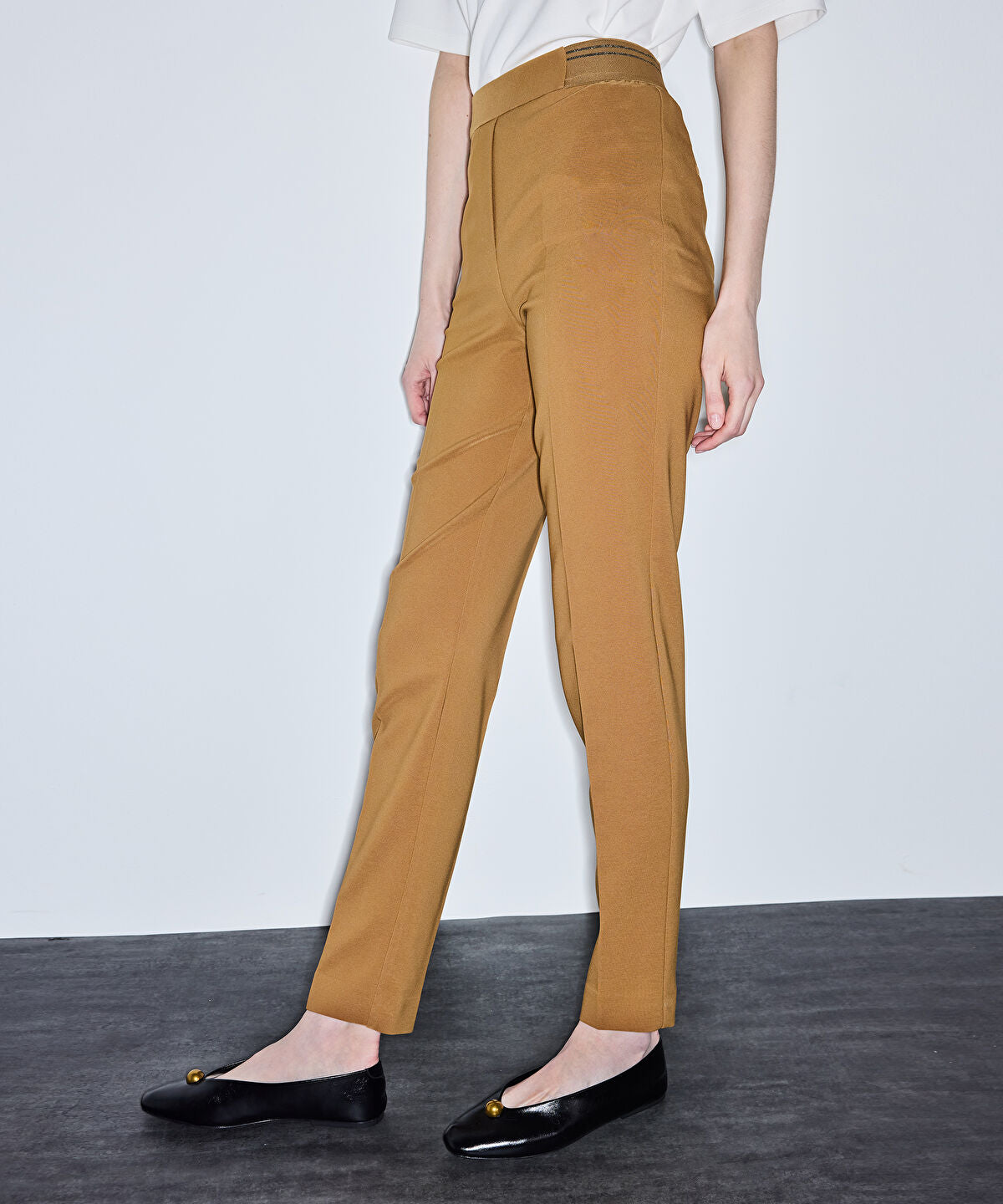 Trousers with Lurex Thread
