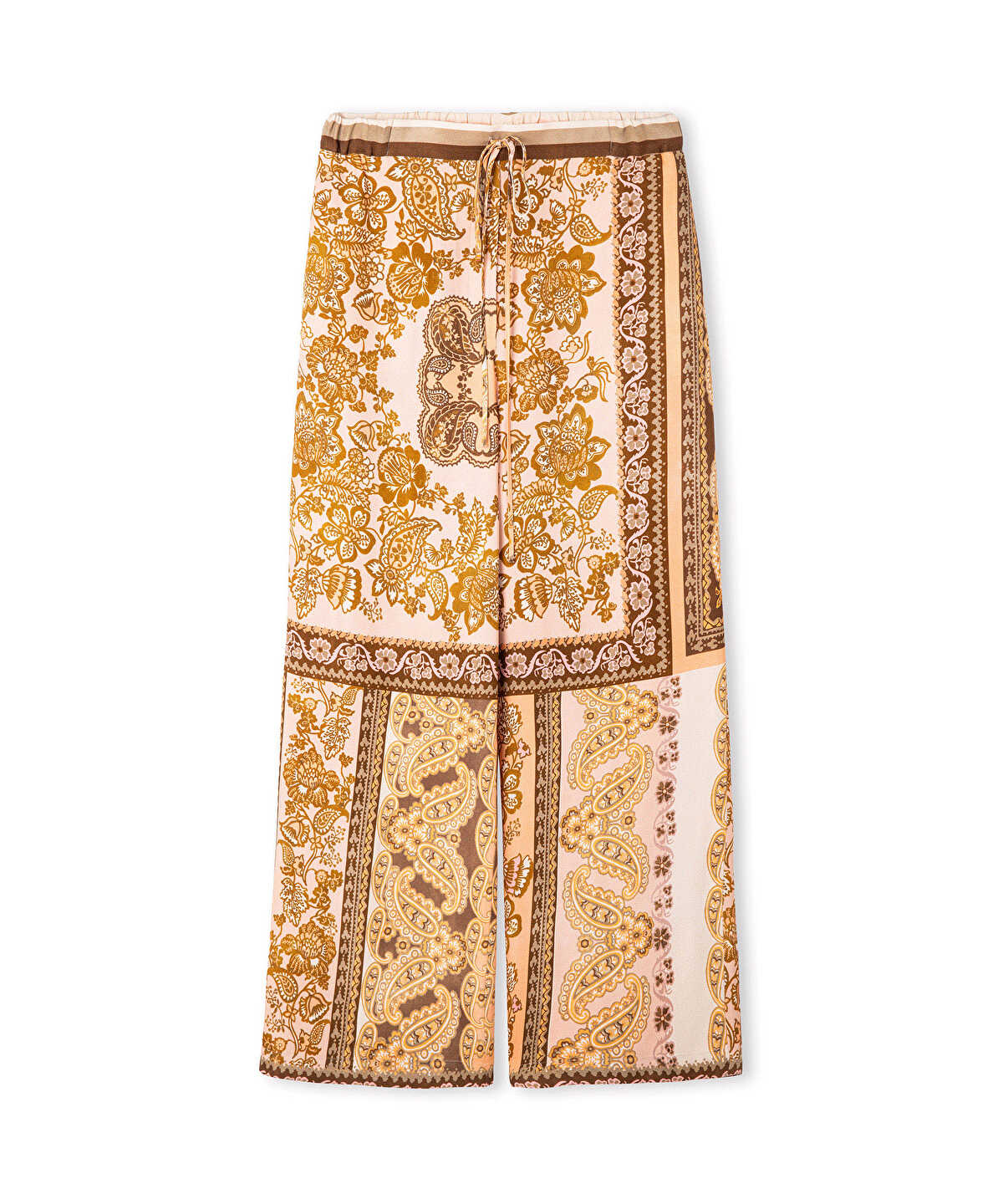 Printed Viscose Trousers