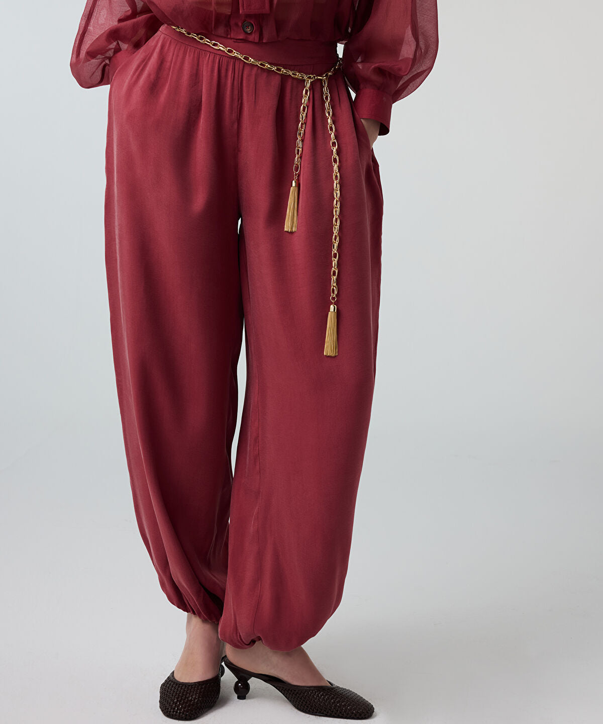 Balloon Fit Trousers