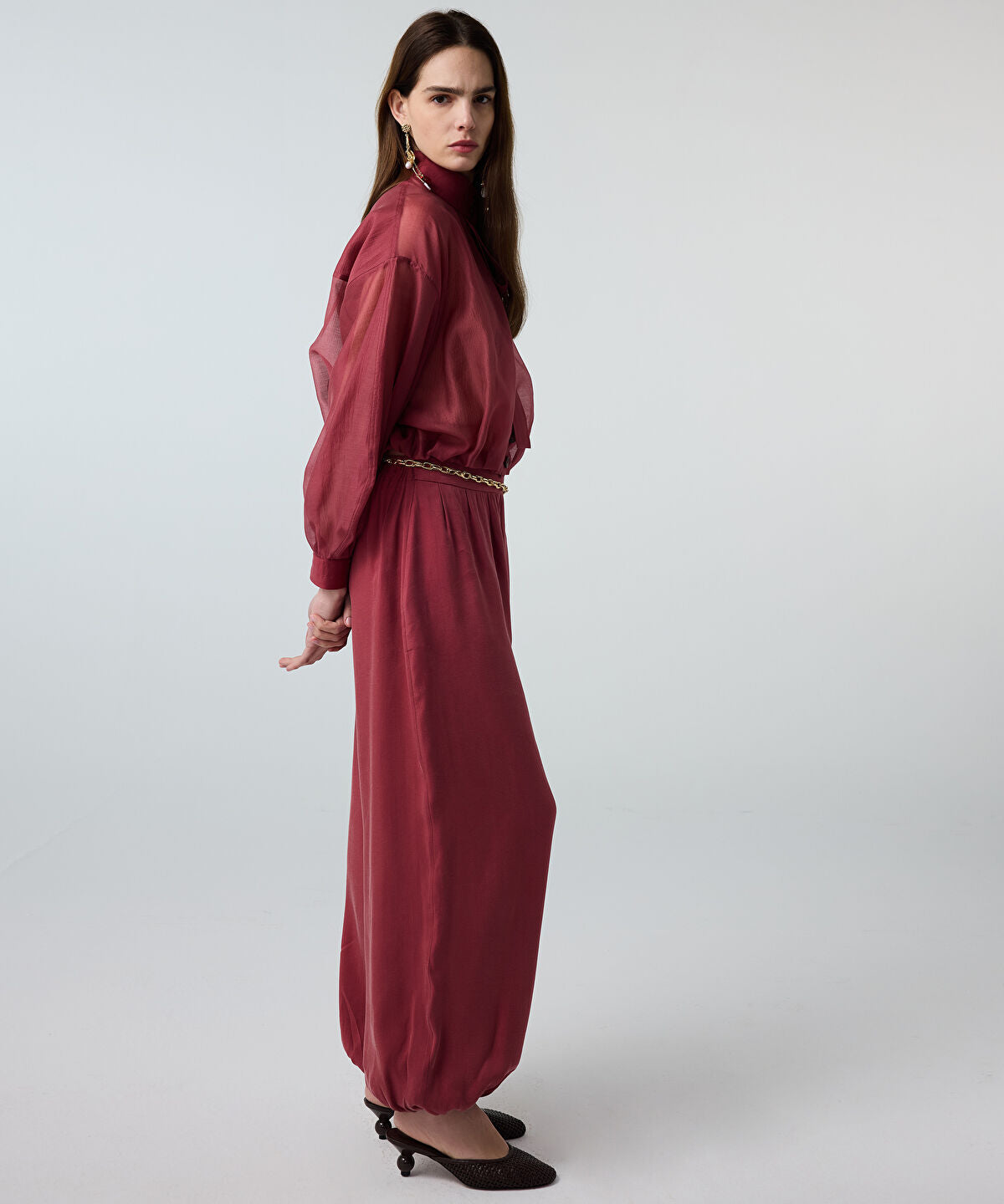 Balloon Fit Trousers