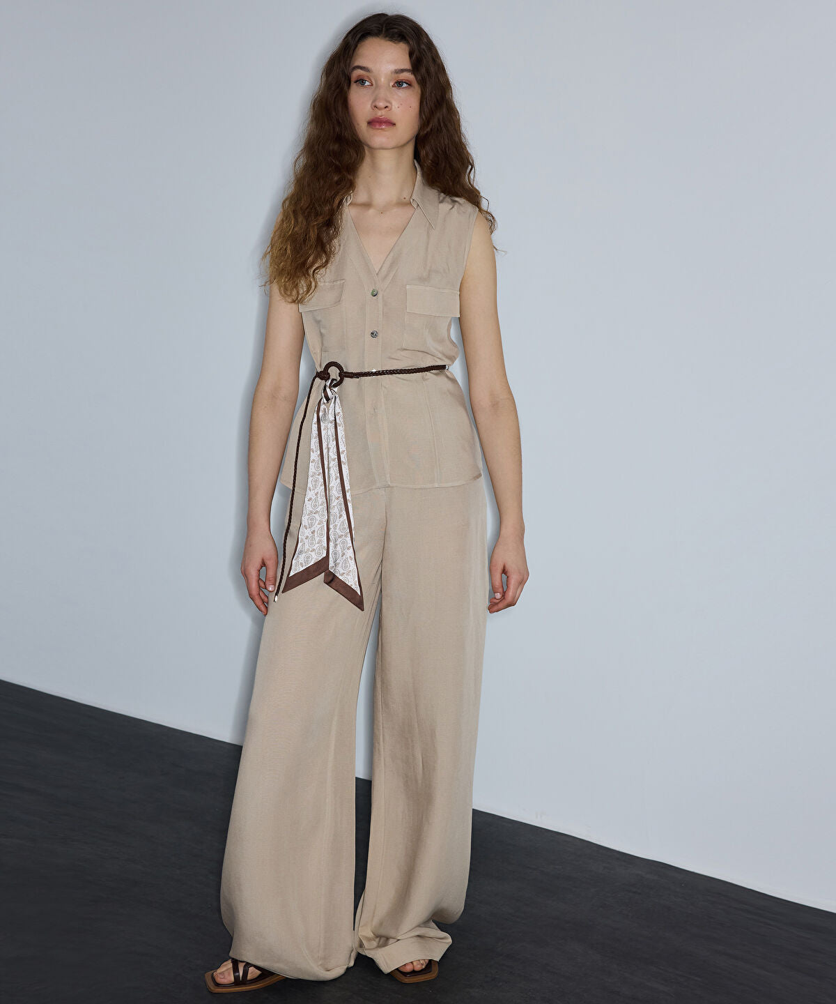 Wide-Leg Trousers