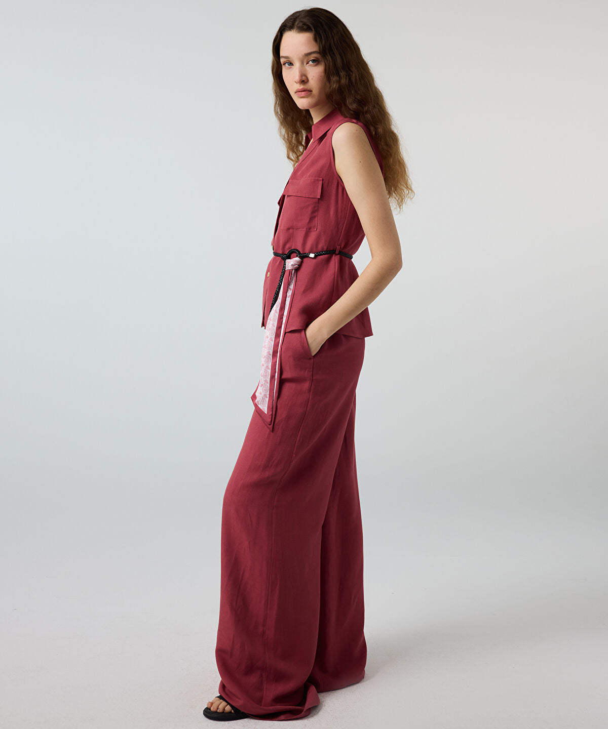 Wide-Leg Trousers