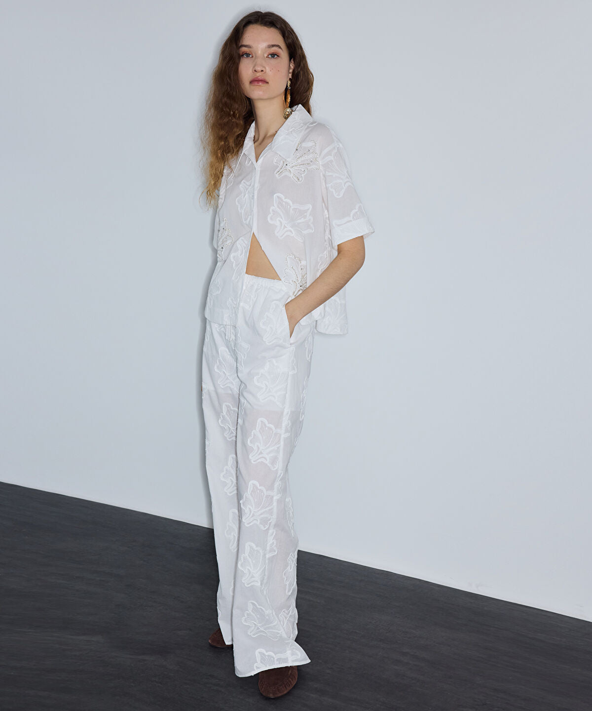 Embroidered Trousers