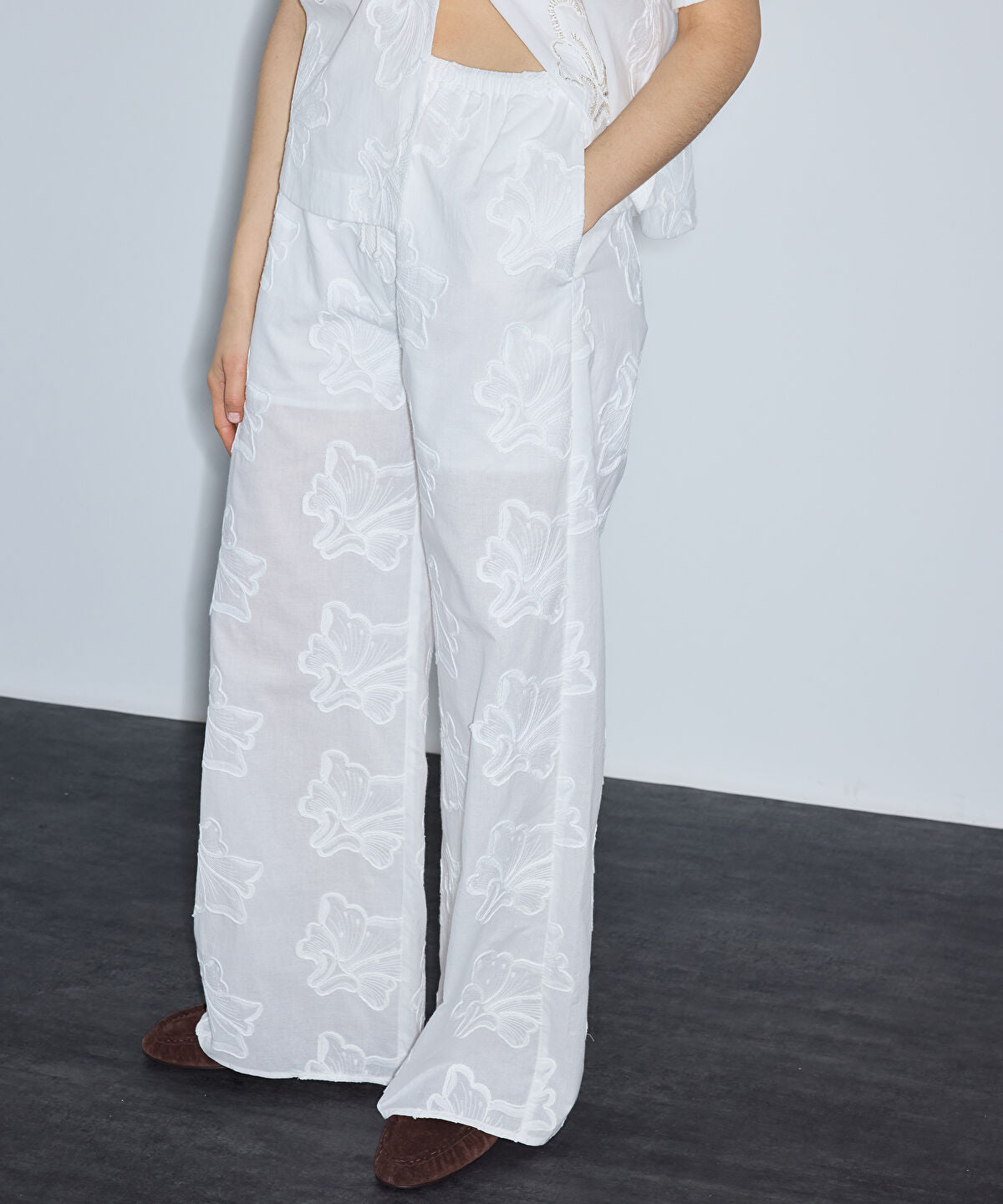Embroidered Trousers