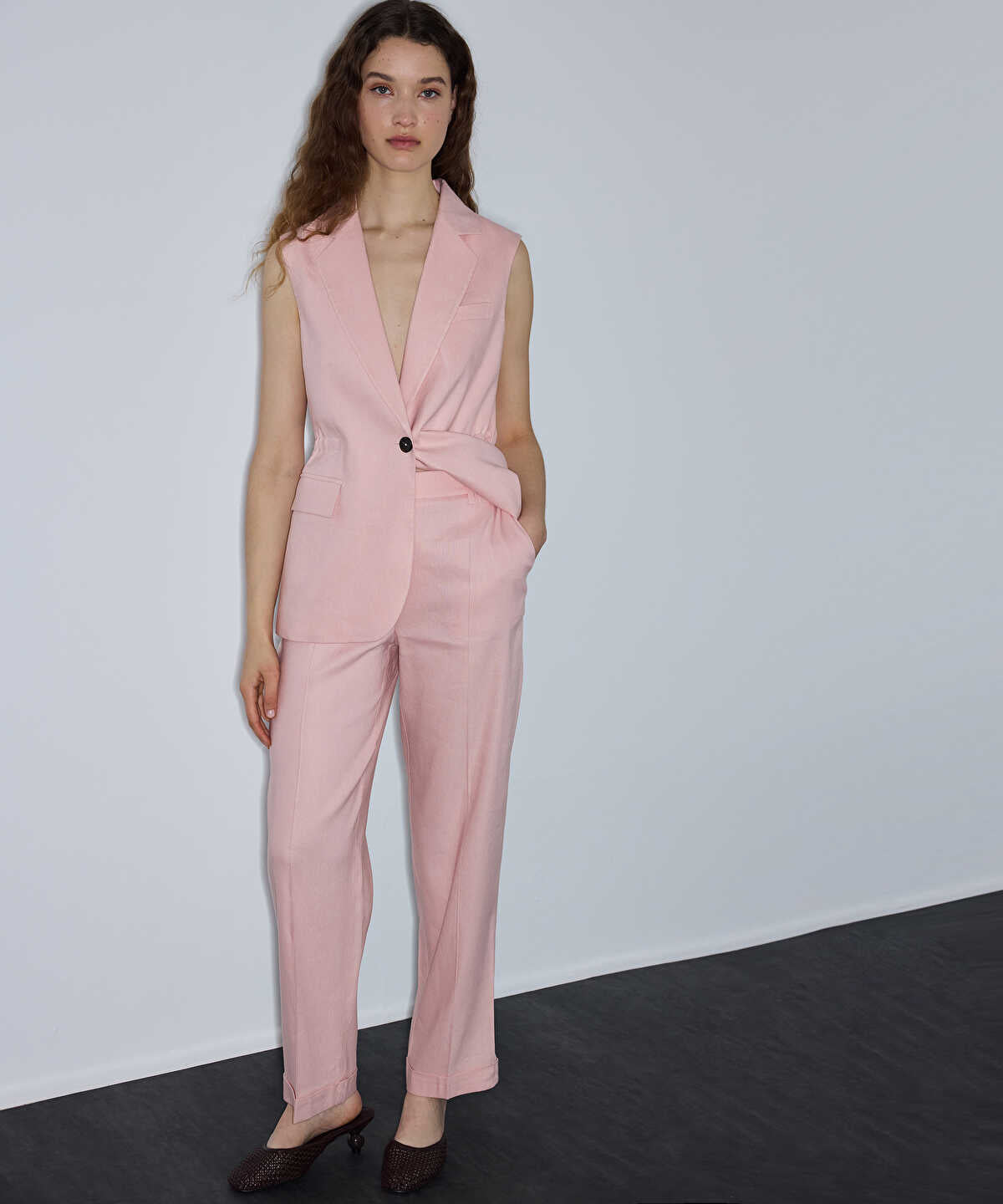 Tailored Cigarette Trousers