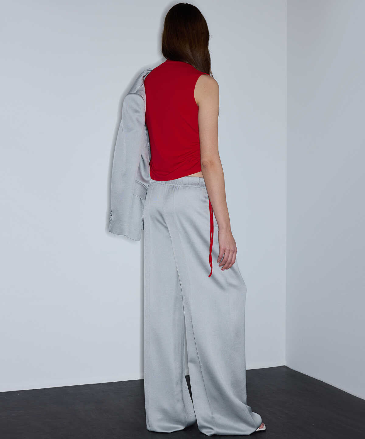 Shiny Tailored Trousers