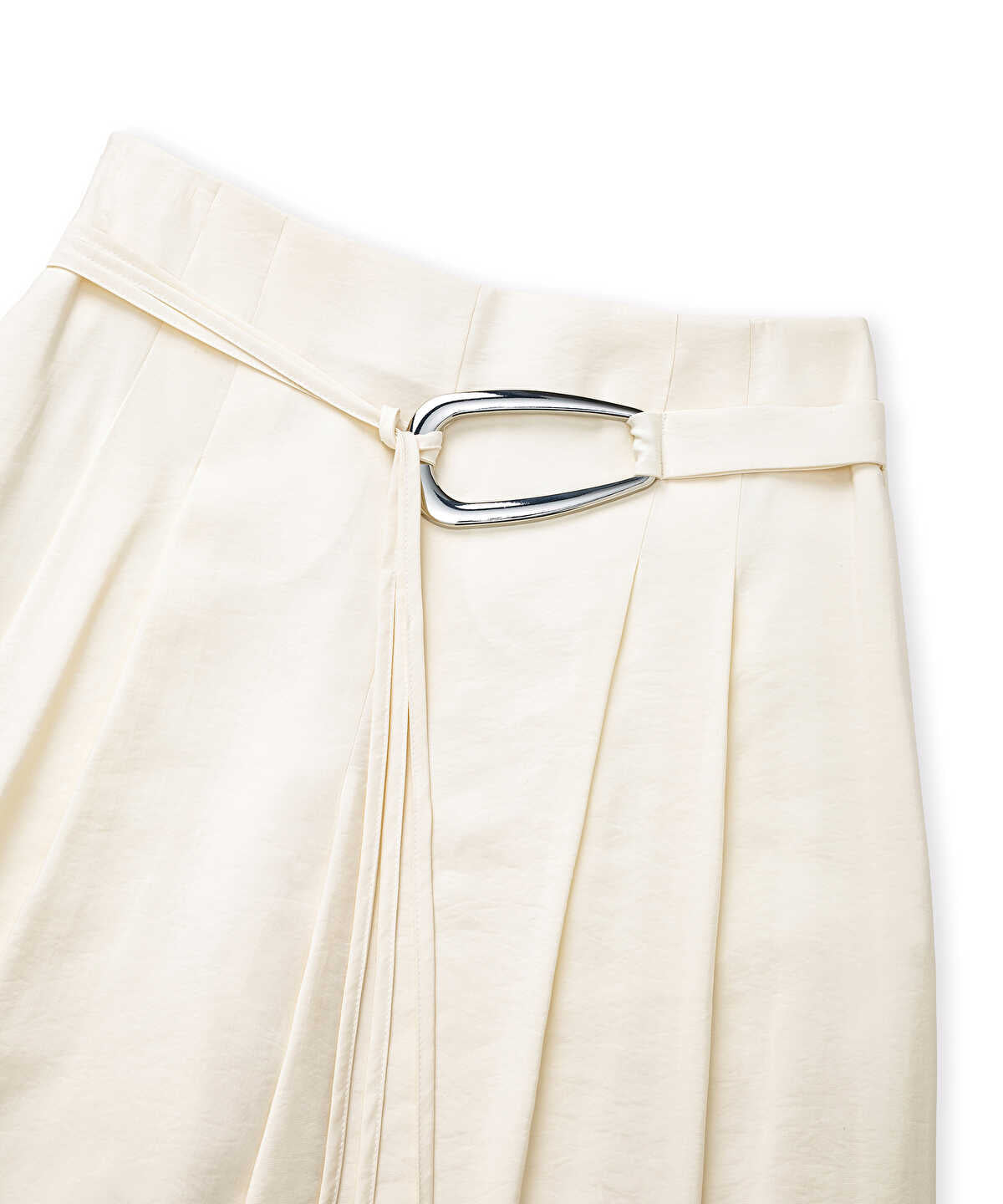 Wide-Leg Trousers with Belt