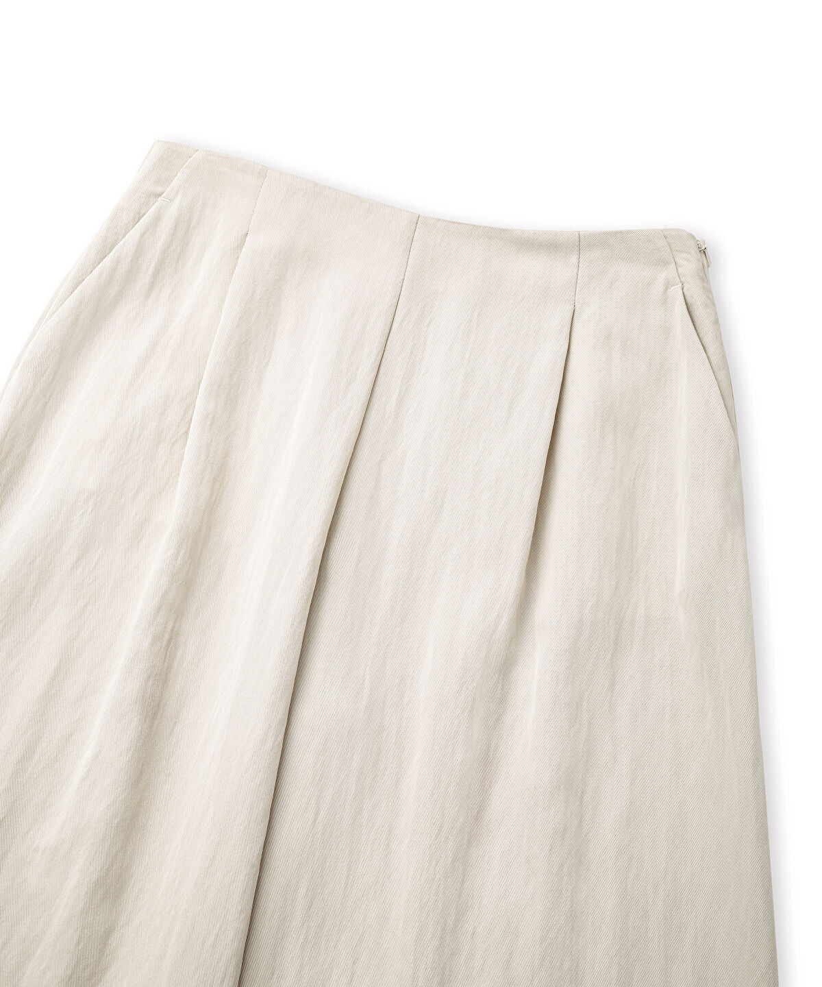 Pleated Wide-Leg Trousers