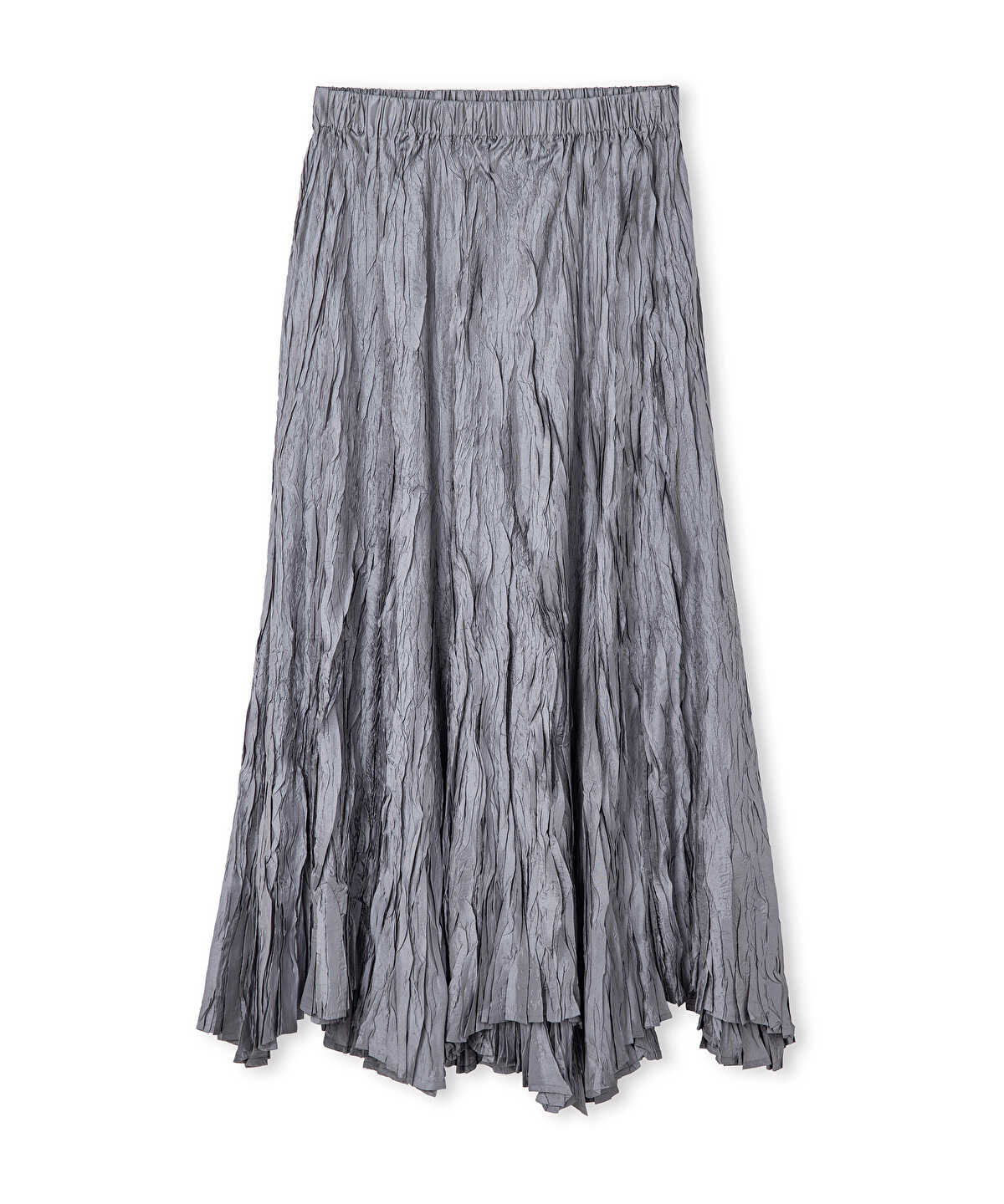 Metallic-Effect Skirt