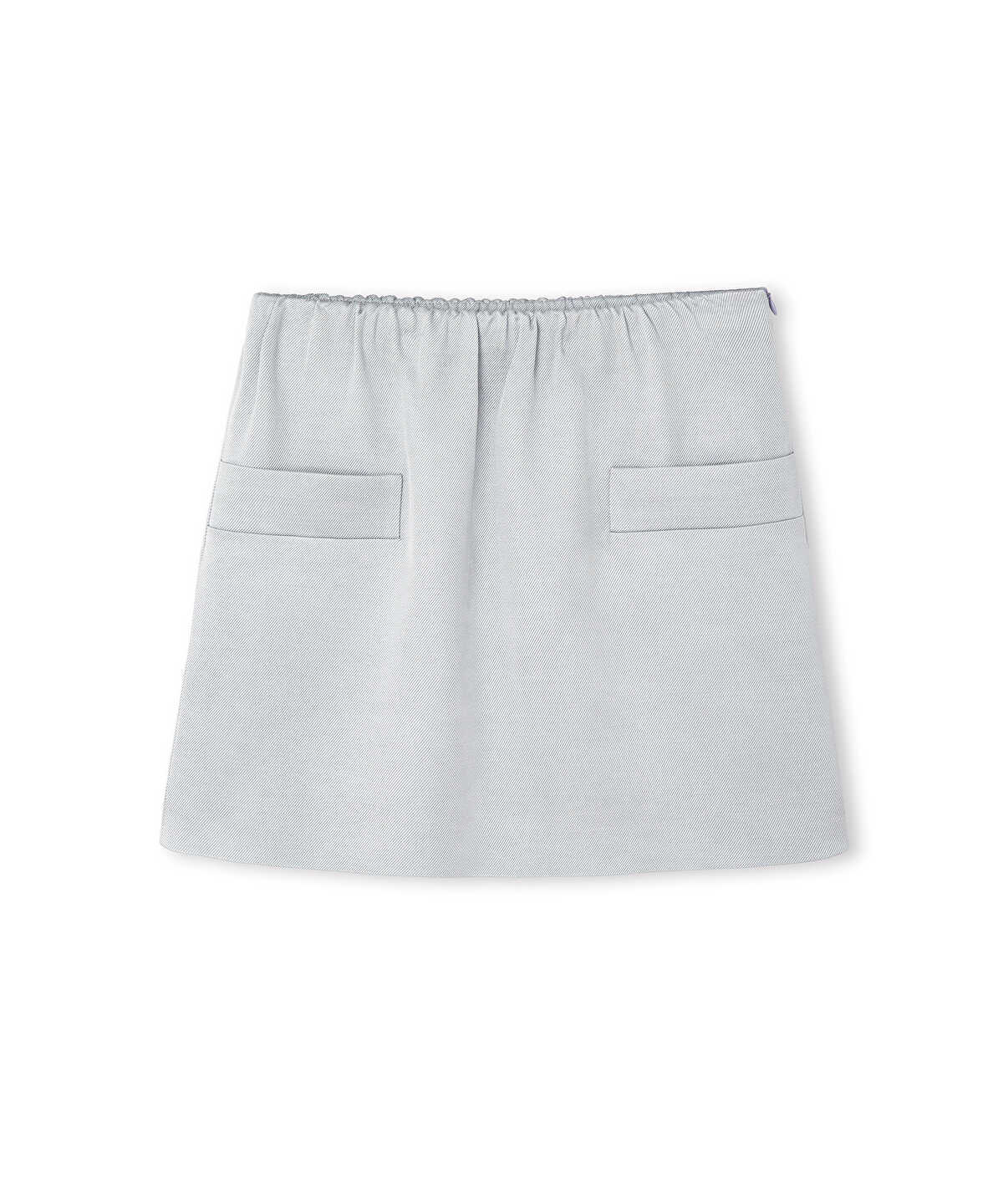 Elastic Waist Mini Skirt