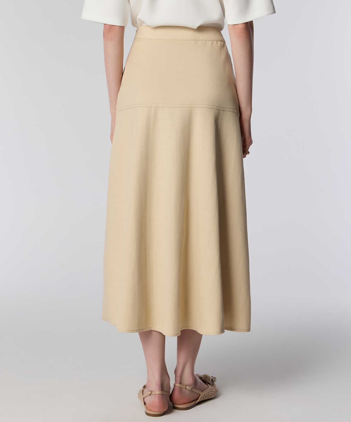 Midi Skirt with Pockets