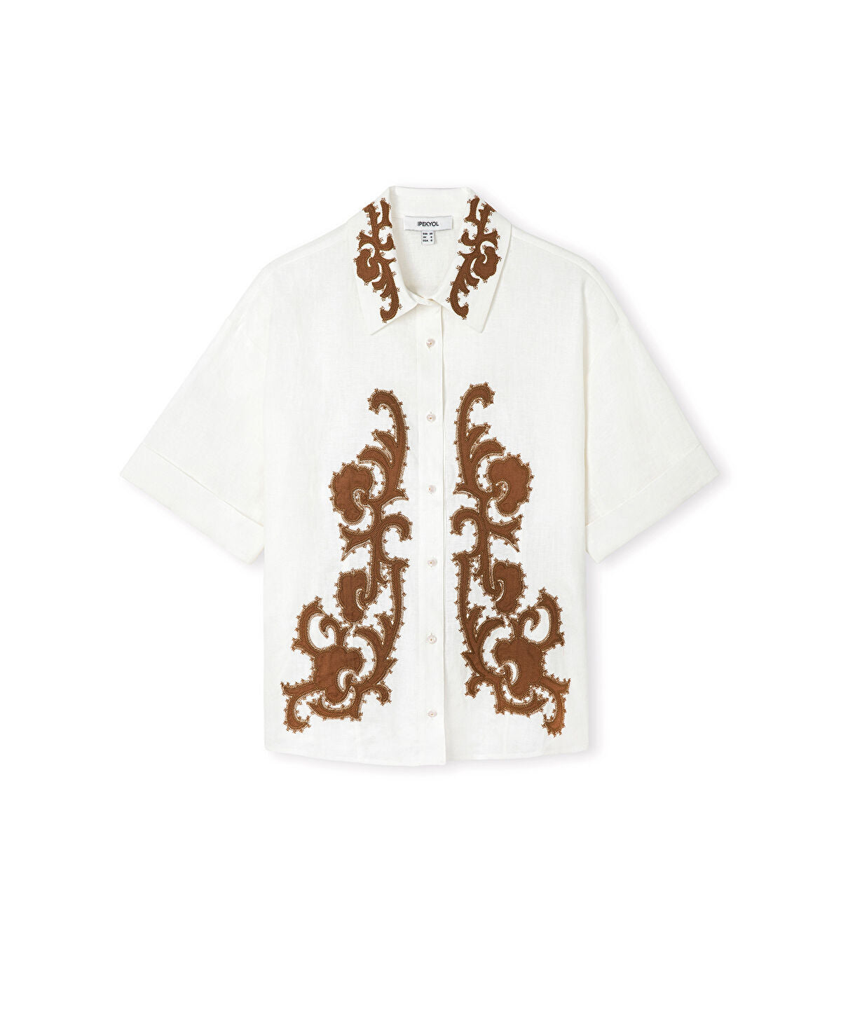 Embroidered Linen Jacket