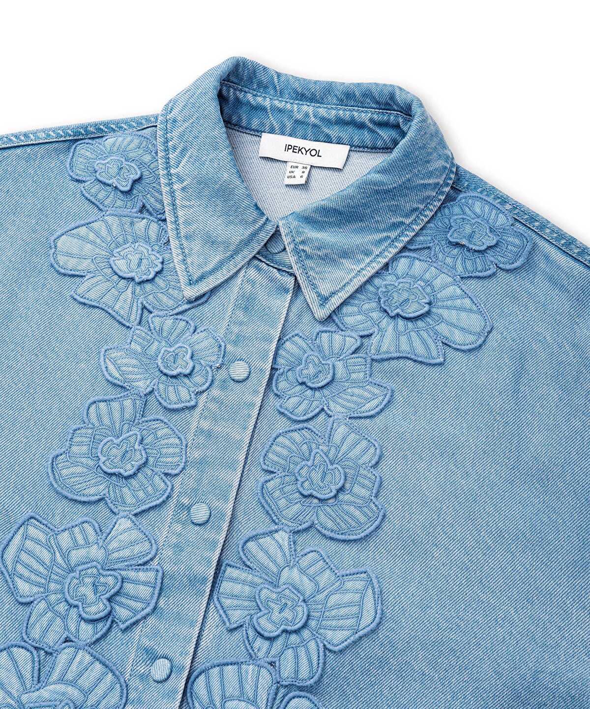 Floral Applique Jacket