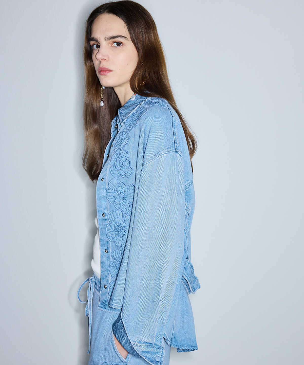 Floral Applique Jacket