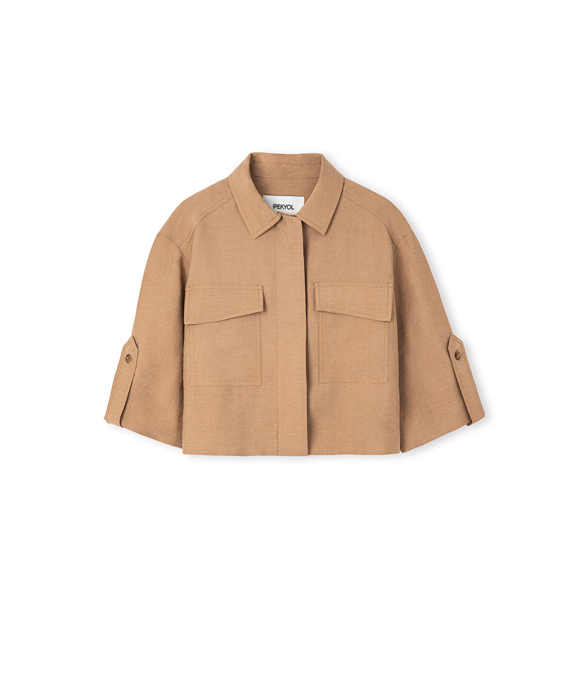 Balloon Hem Jacket