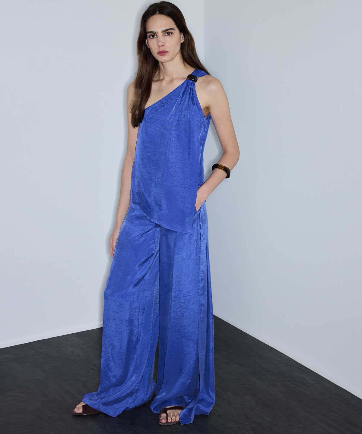 One-Shoulder Blouse