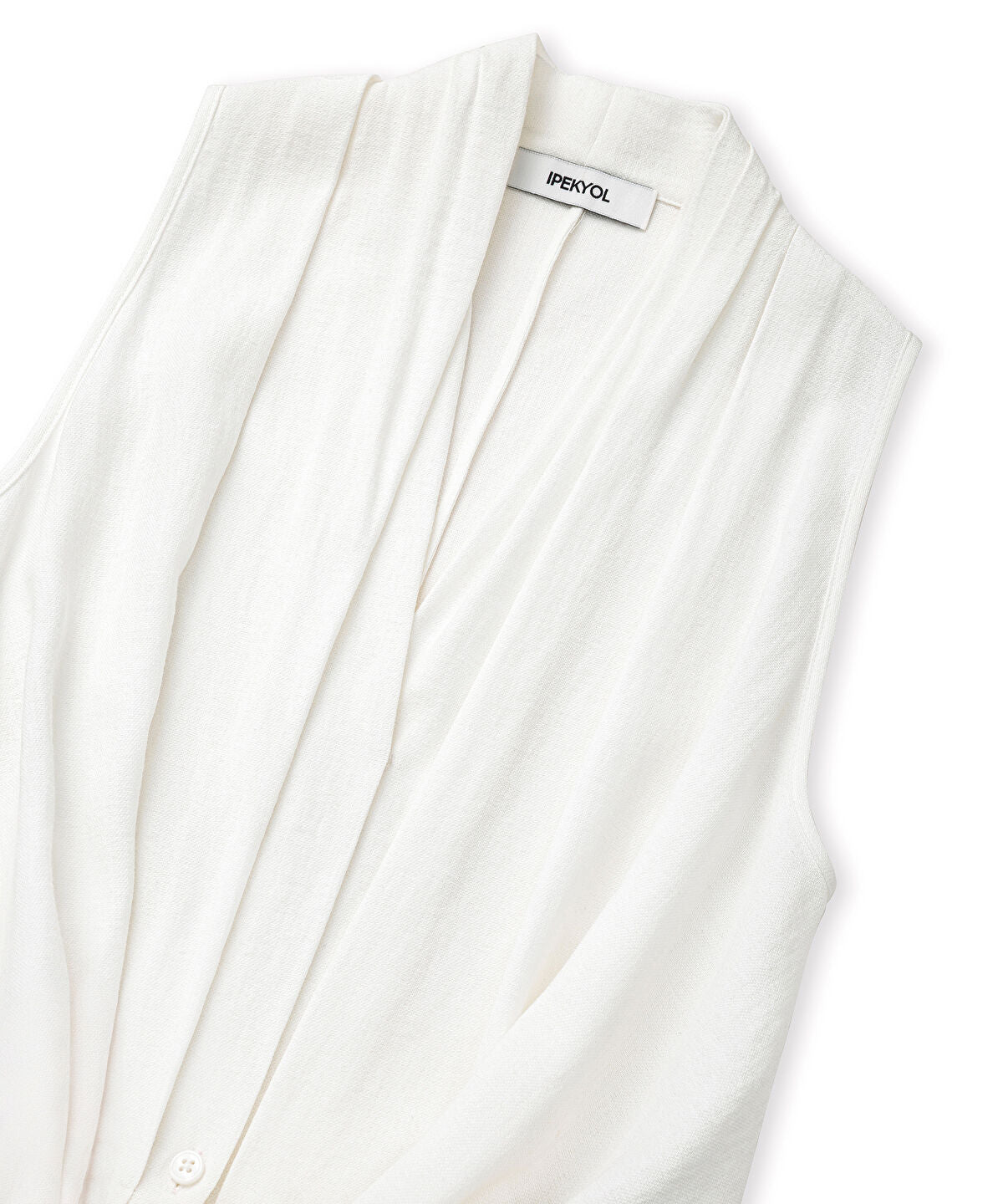 Halter Neck Tie-Waist Blouse