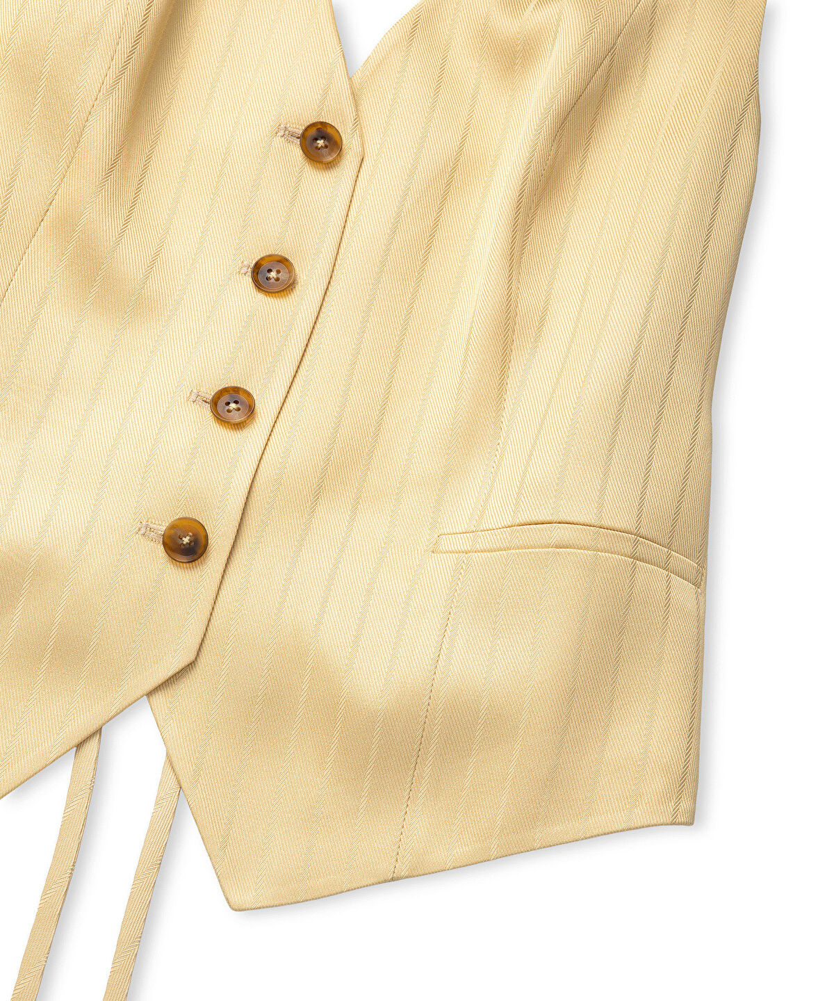 Striped Jacquard Vest