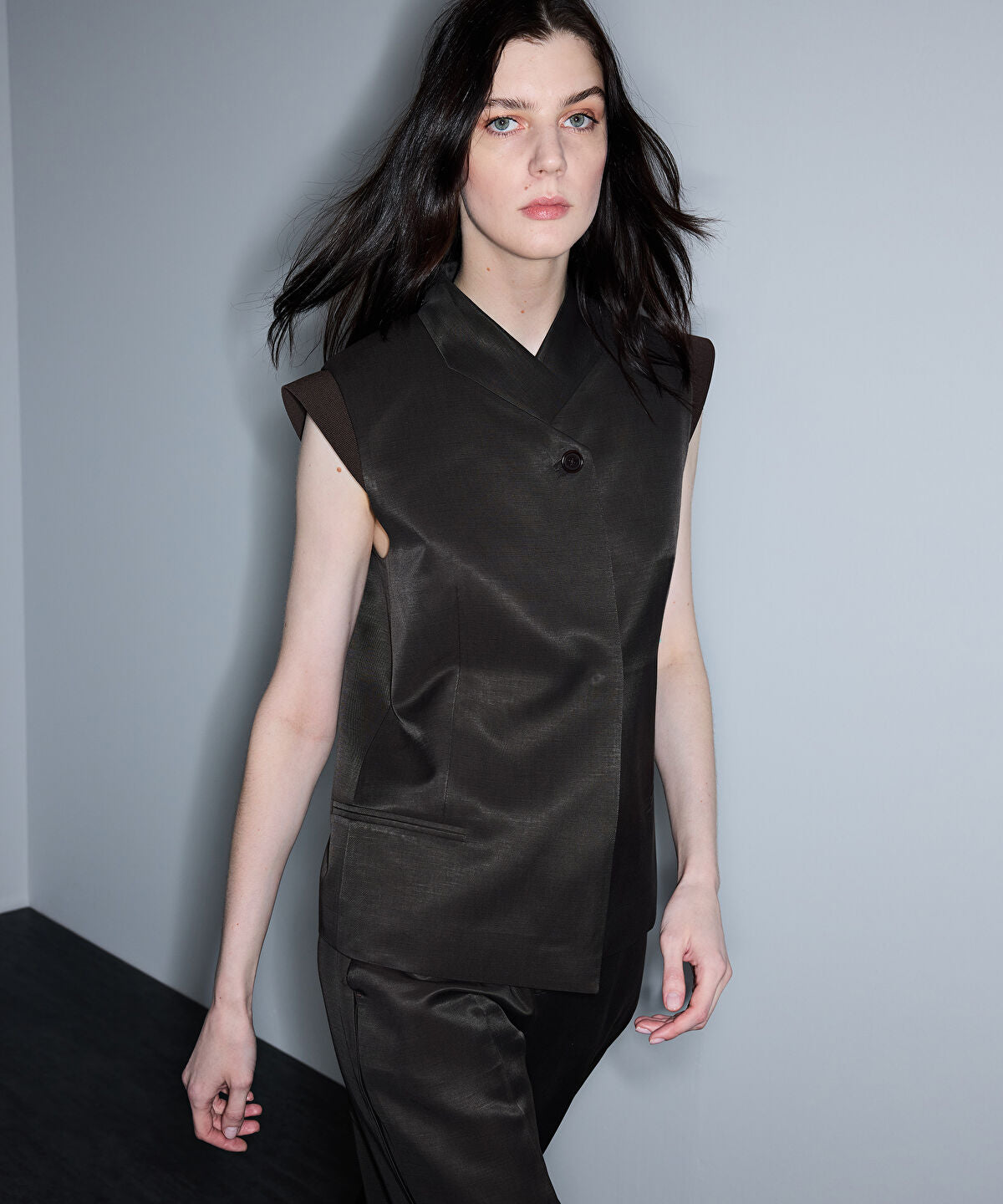 Belted Vest
