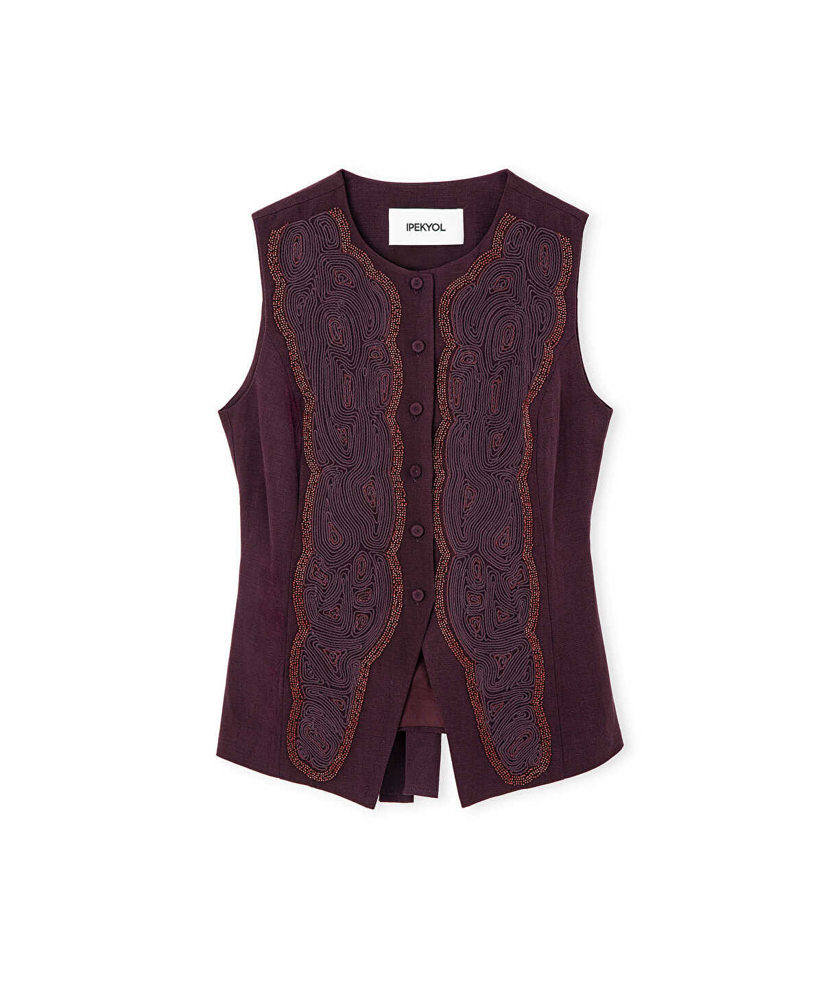 Embellished Vest