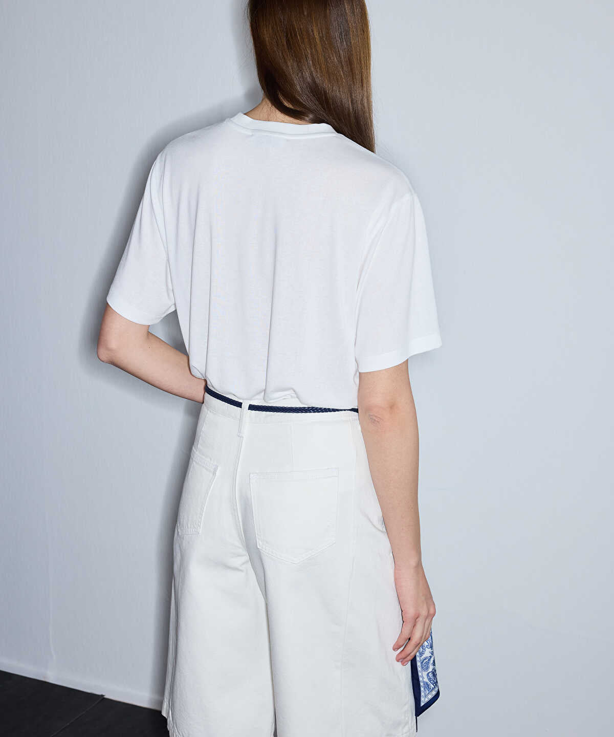 Belted Bermuda Shorts