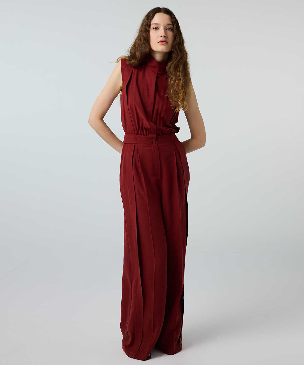 Wide-Leg Jumpsuit