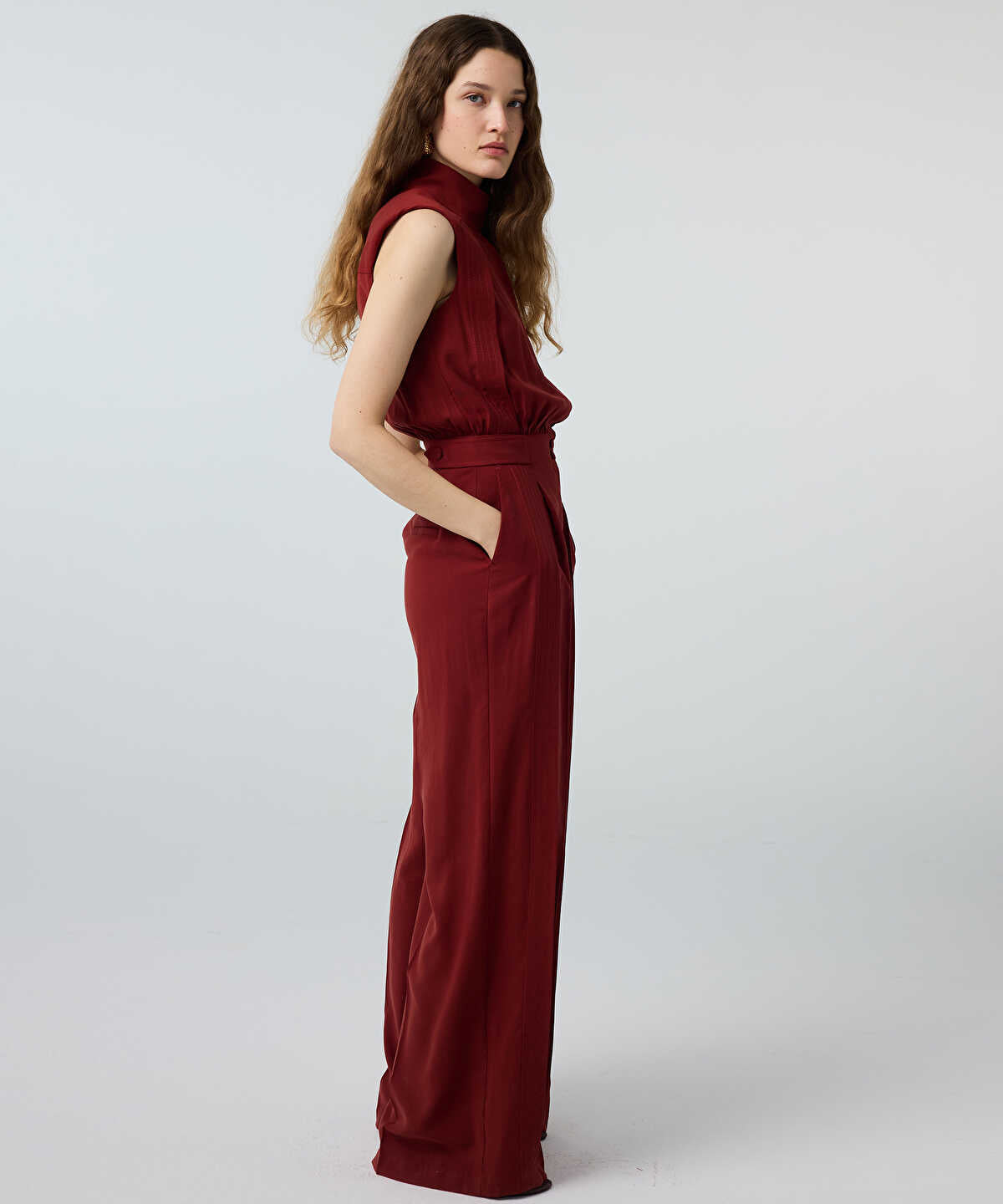 Wide-Leg Jumpsuit