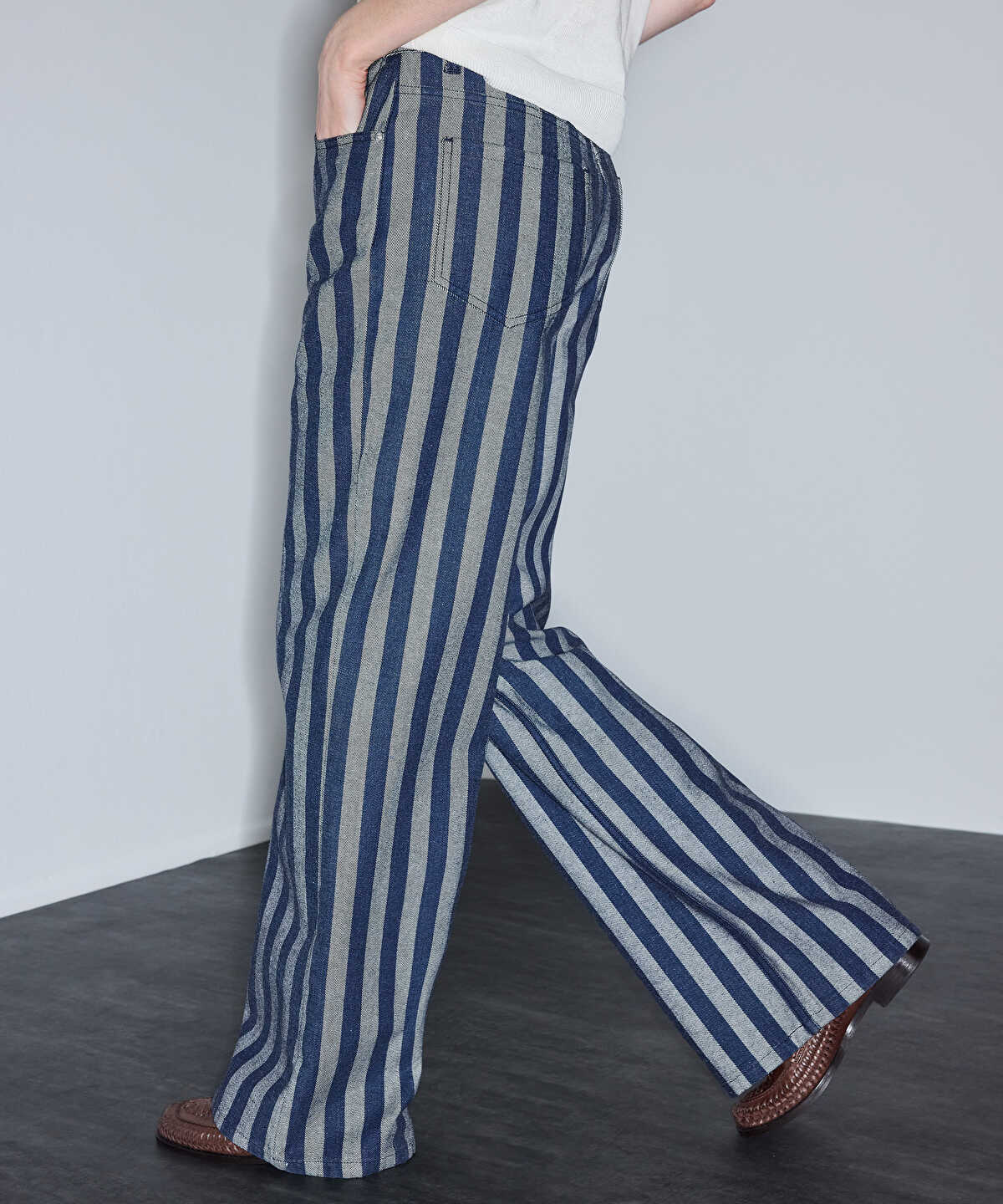 Striped Jeans
