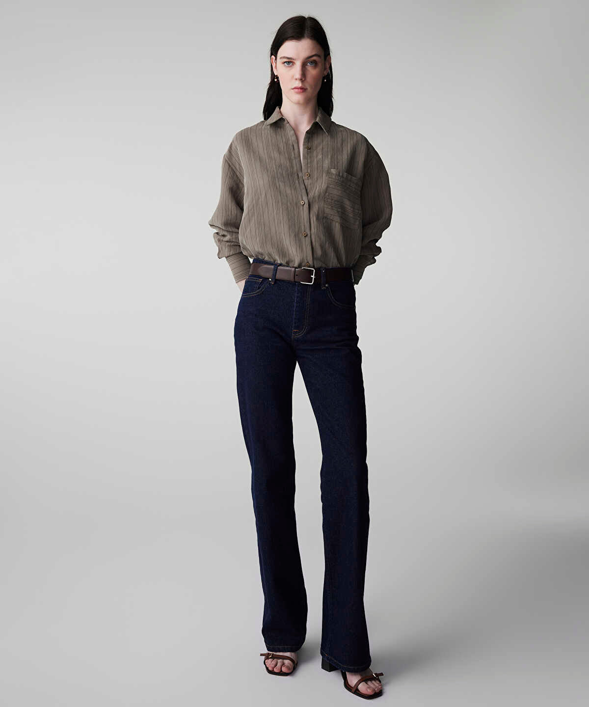 Striped Jacquard Shirt