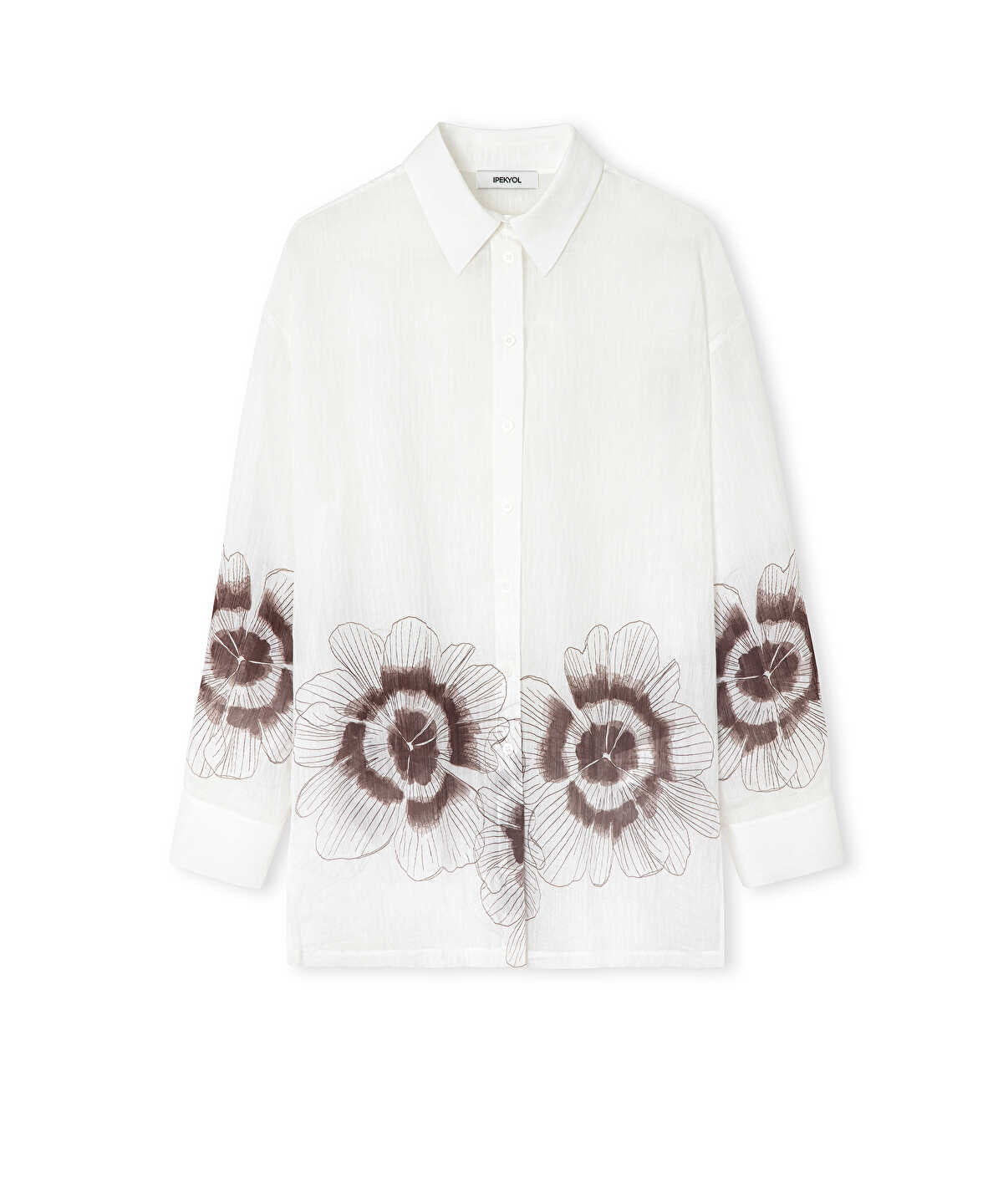 Textured Printed Shirt